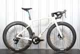 2023 Specialized Tarmac SL7 Rival AXS Zipp 404 Firecrest Road Bike Cream, 52cm, Near Mint