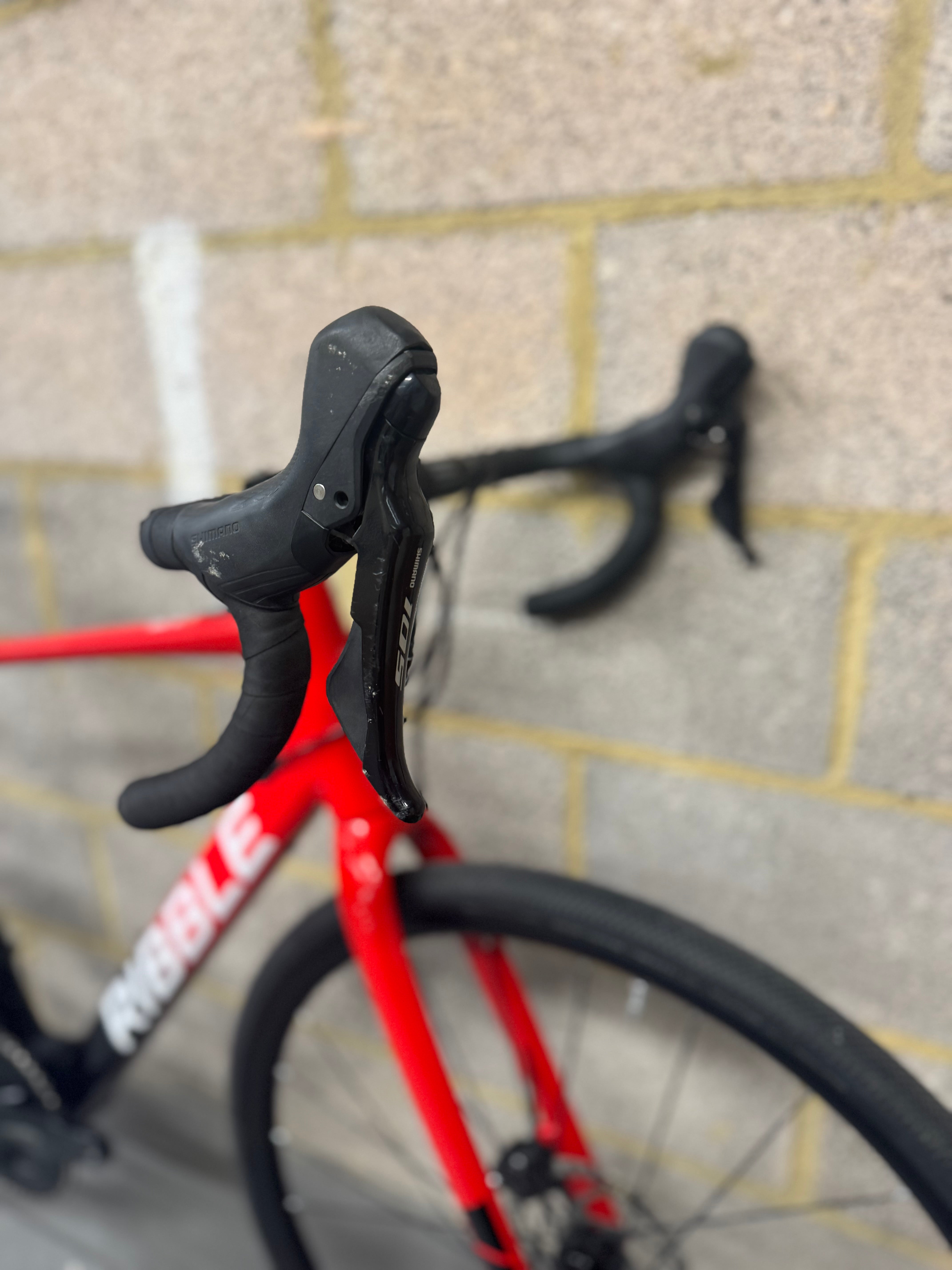 Ribble CGR ALe 105 Hydraulic Black/Red Size 54cm - Used (Collection Only)