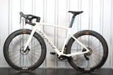 2023 Specialized Tarmac SL7 Rival AXS Zipp 404 Firecrest Road Bike Cream, 52cm, Near Mint