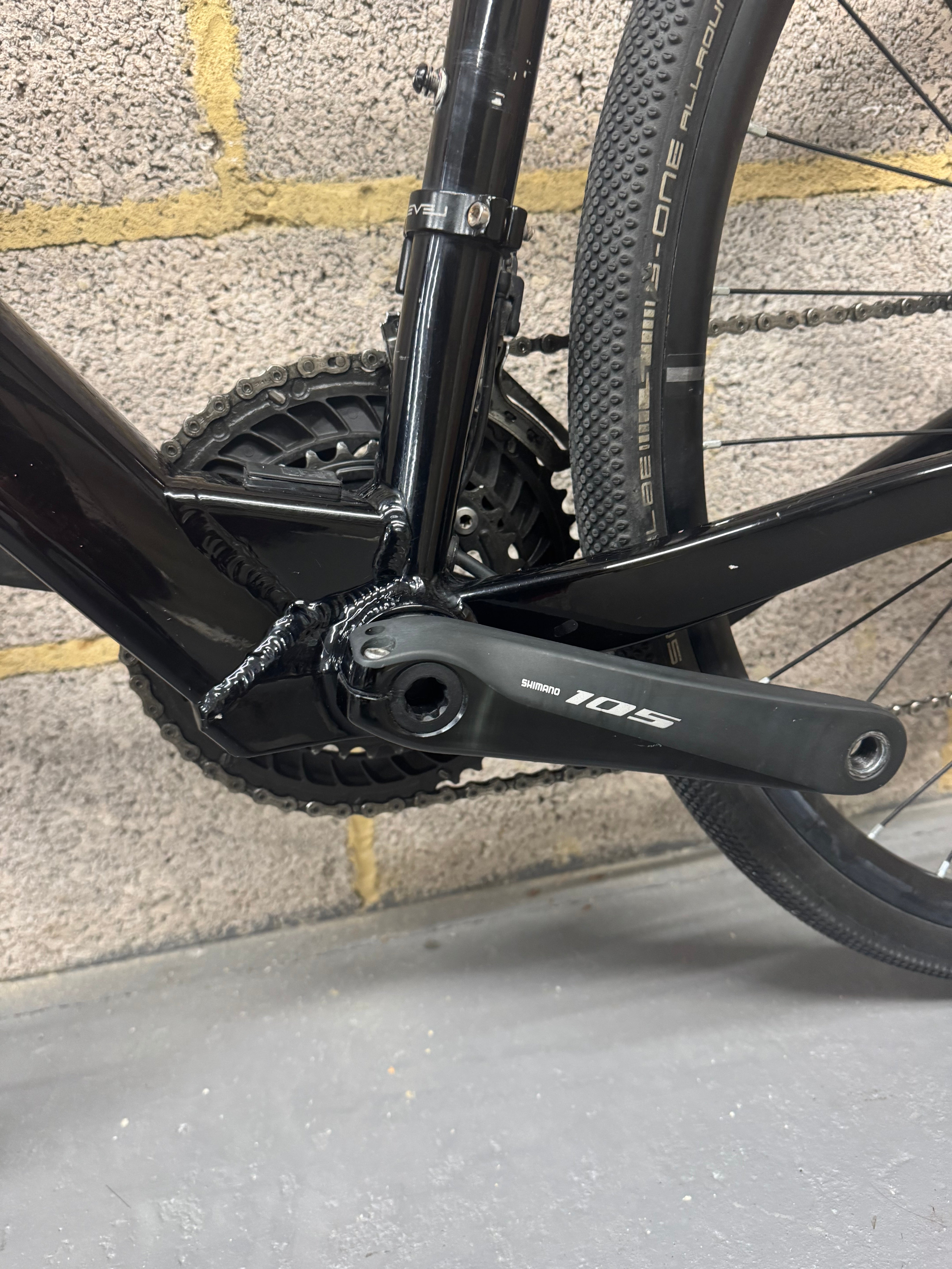 Ribble CGR ALe 105 Hydraulic Black/Red Size 54cm - Used (Collection Only)