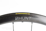 Carbon Wheelset- Hunt  36 Wide Aero Rim Brake- Lightly Used