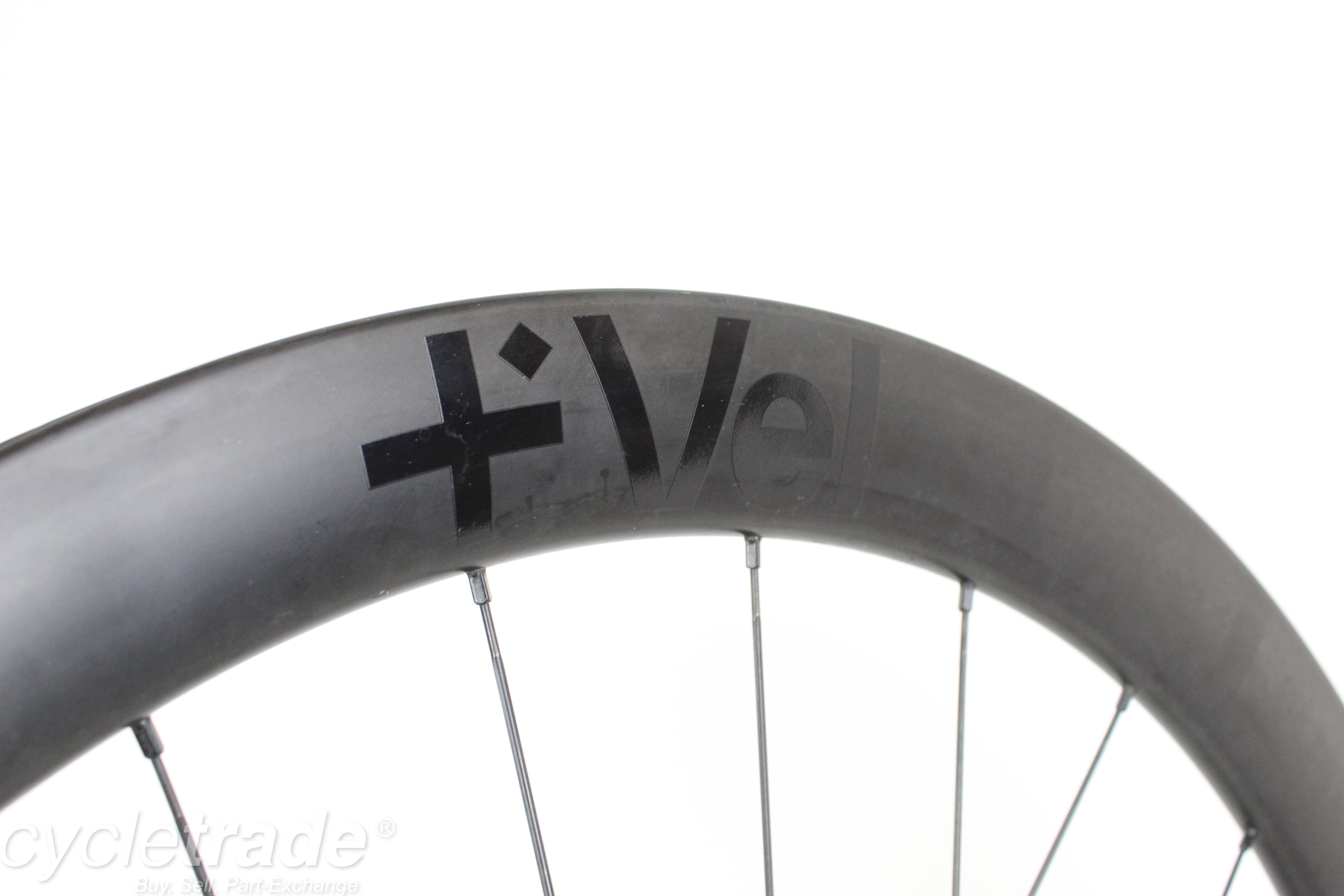 Disc Carbon Road Wheelset- Vel 50 Tubeless 11 Speed - Used