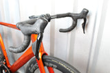 2024 Orro Venturi STC 105 Di2 Road Bike Orange, Size Large - Lightly Used