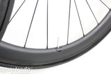 700c Tubular Carbon Wheelset- Wheelsmith Handbuilt 50mm 11 Speed QR - Near Mint