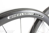 700c Tubular Carbon Wheelset- Wheelsmith Handbuilt Race 38 11 Speed QR - Lightly Used