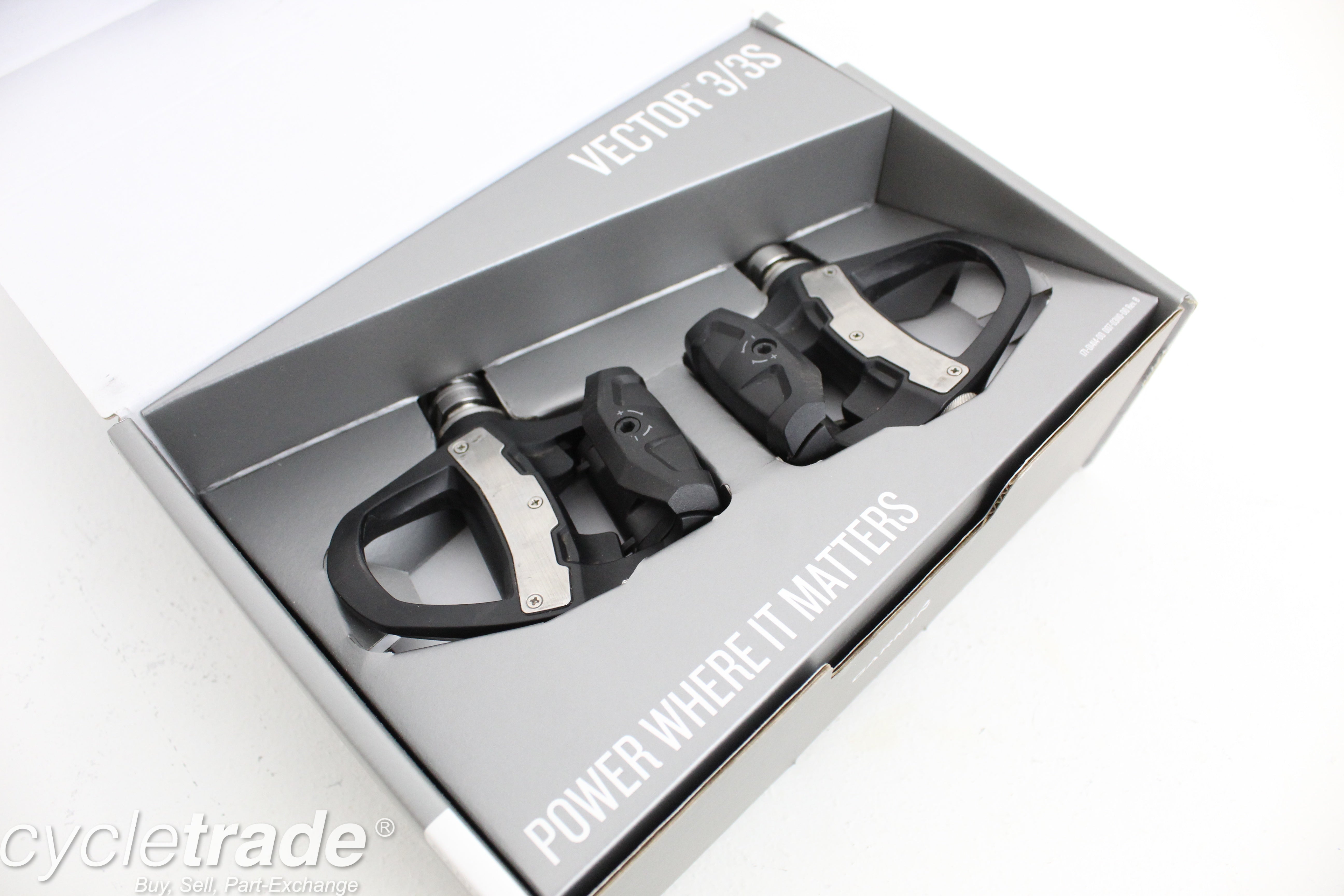 Single Sided Powermeter Pedals- Garmin Vector 3 - Very Lightly Used