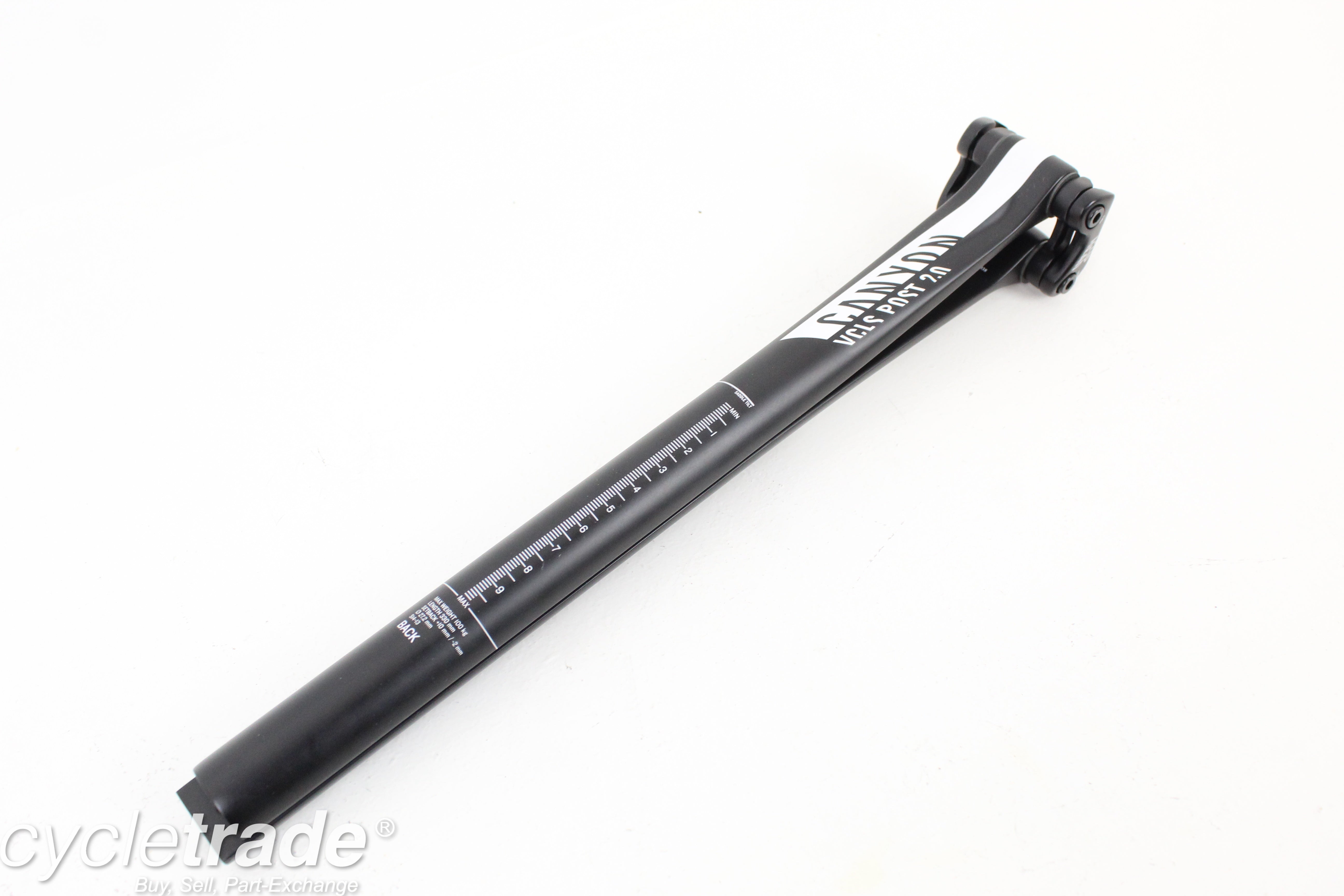 Carbon Seatpost- Canyon VCLS Post 2.0 27.2/330mm 220gr- New