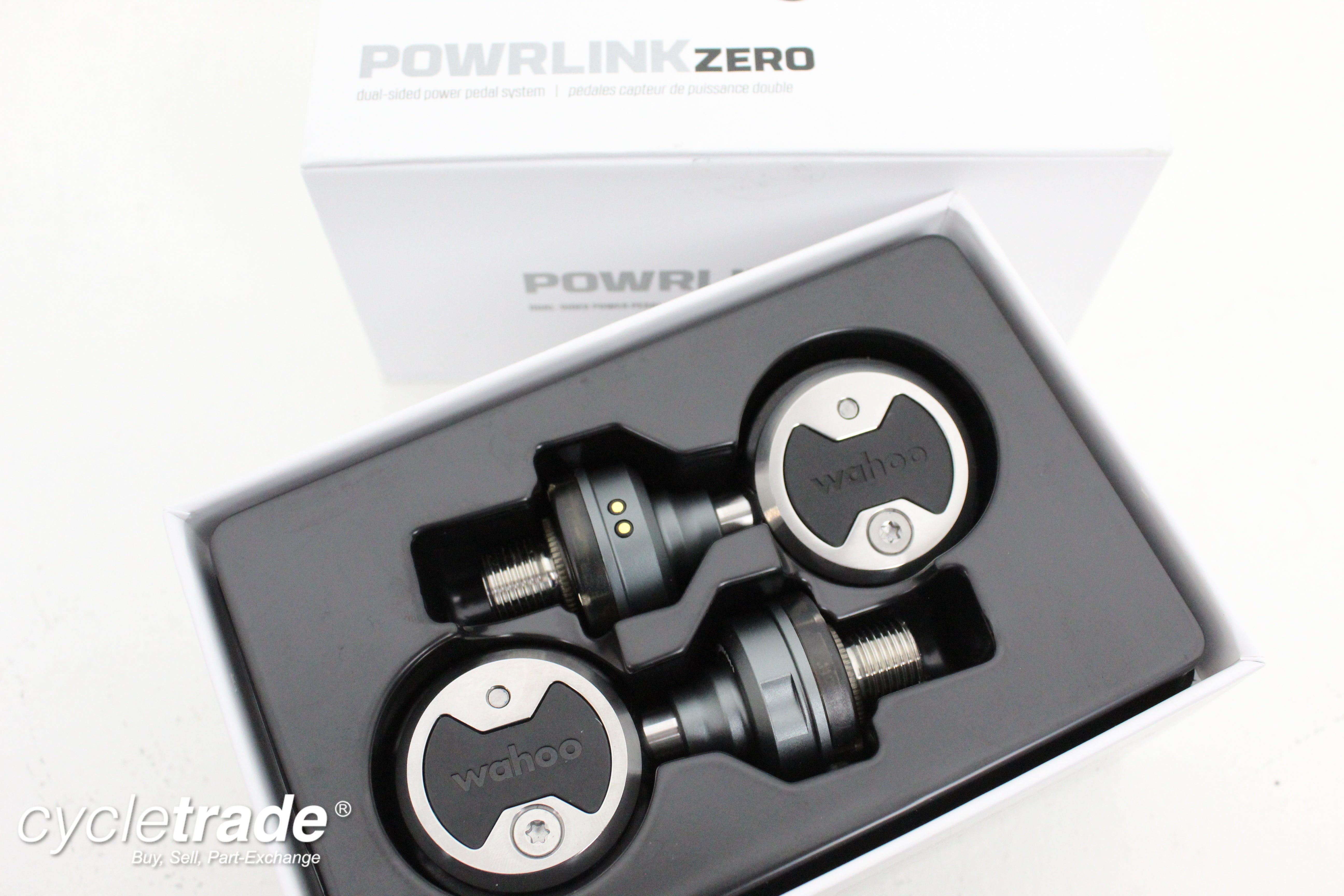 Wahoo POWRLINK Power Meter Speedplay Zero Pedals Dual-sided Brand New