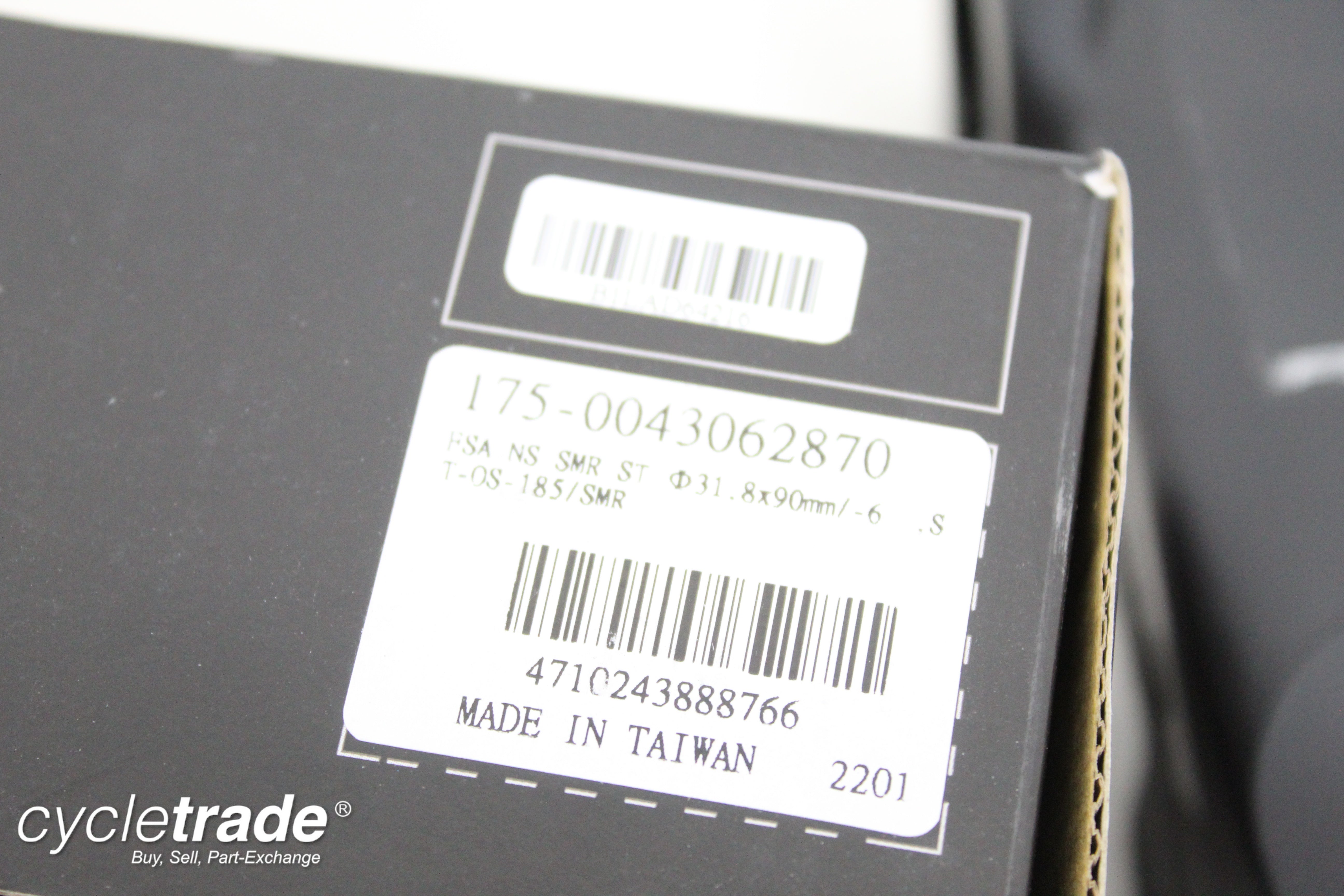 Road Stem- FSA SMR 31.8mm x 90mm 6 Degrees - NEW