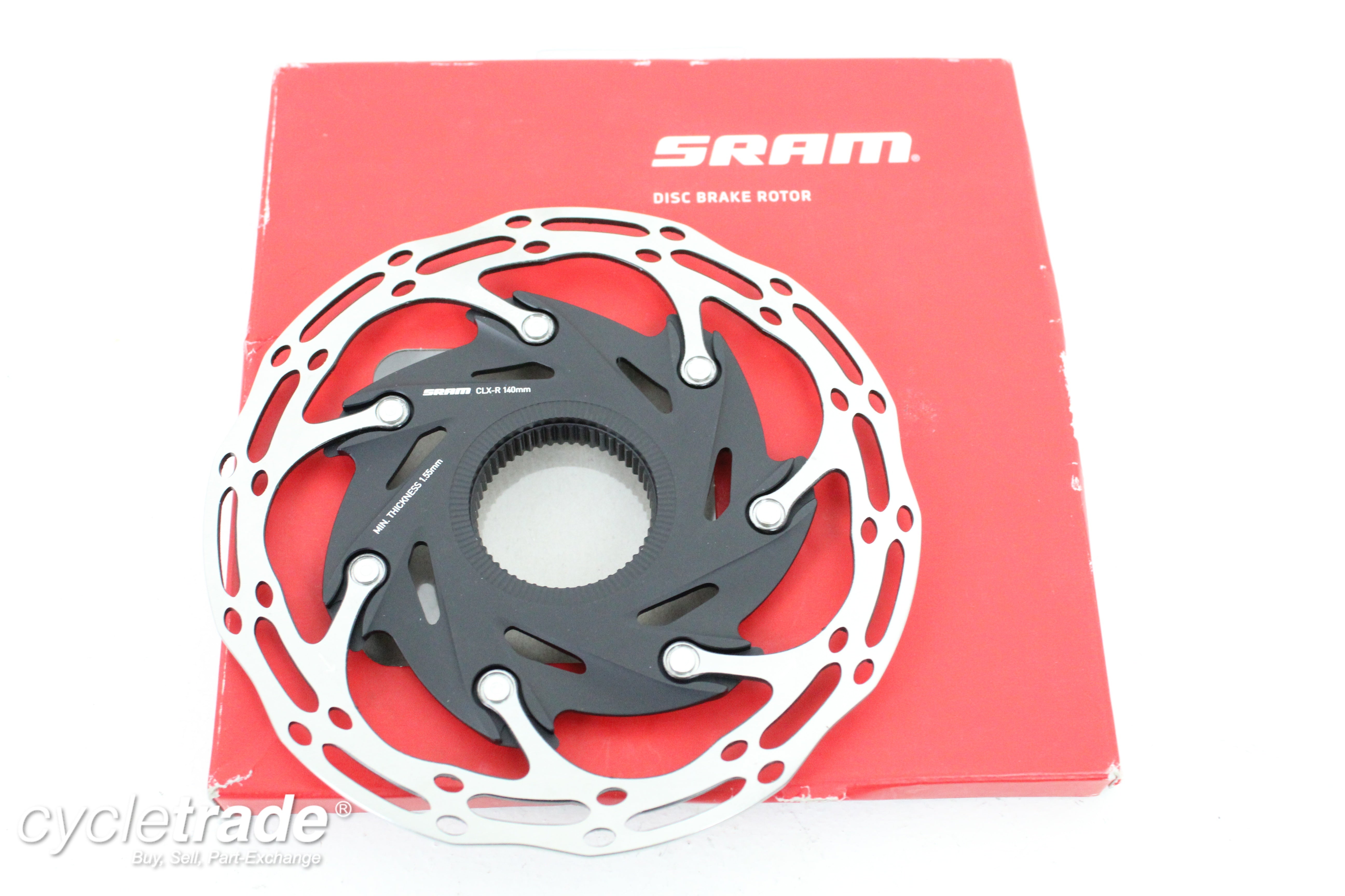 Disc Rotor- Sram Centerline X Road 2 Piece Rotor Centrelock 140mm- NEW