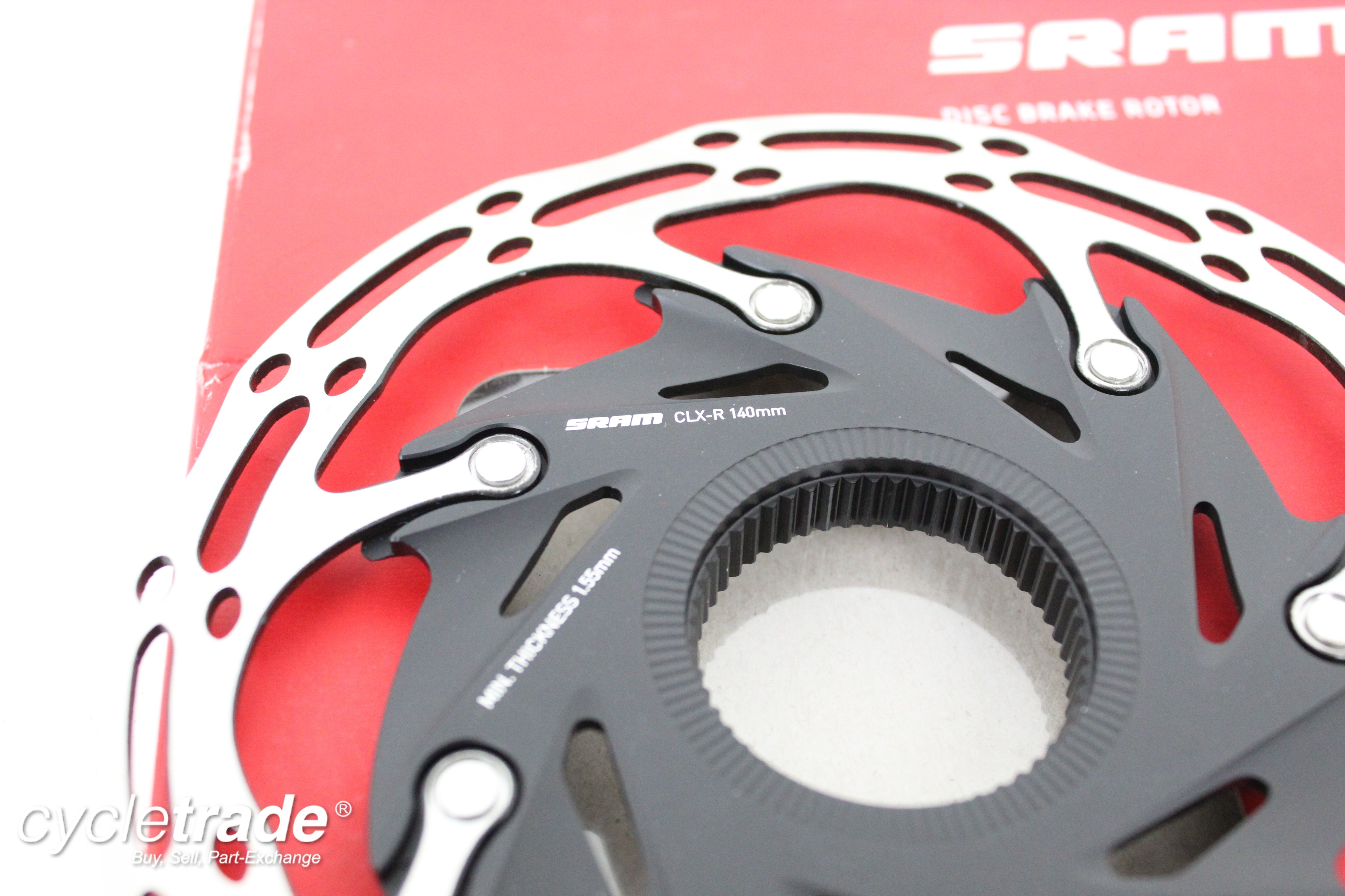 Disc Rotor- Sram Centerline X Road 2 Piece Rotor Centrelock 140mm- NEW