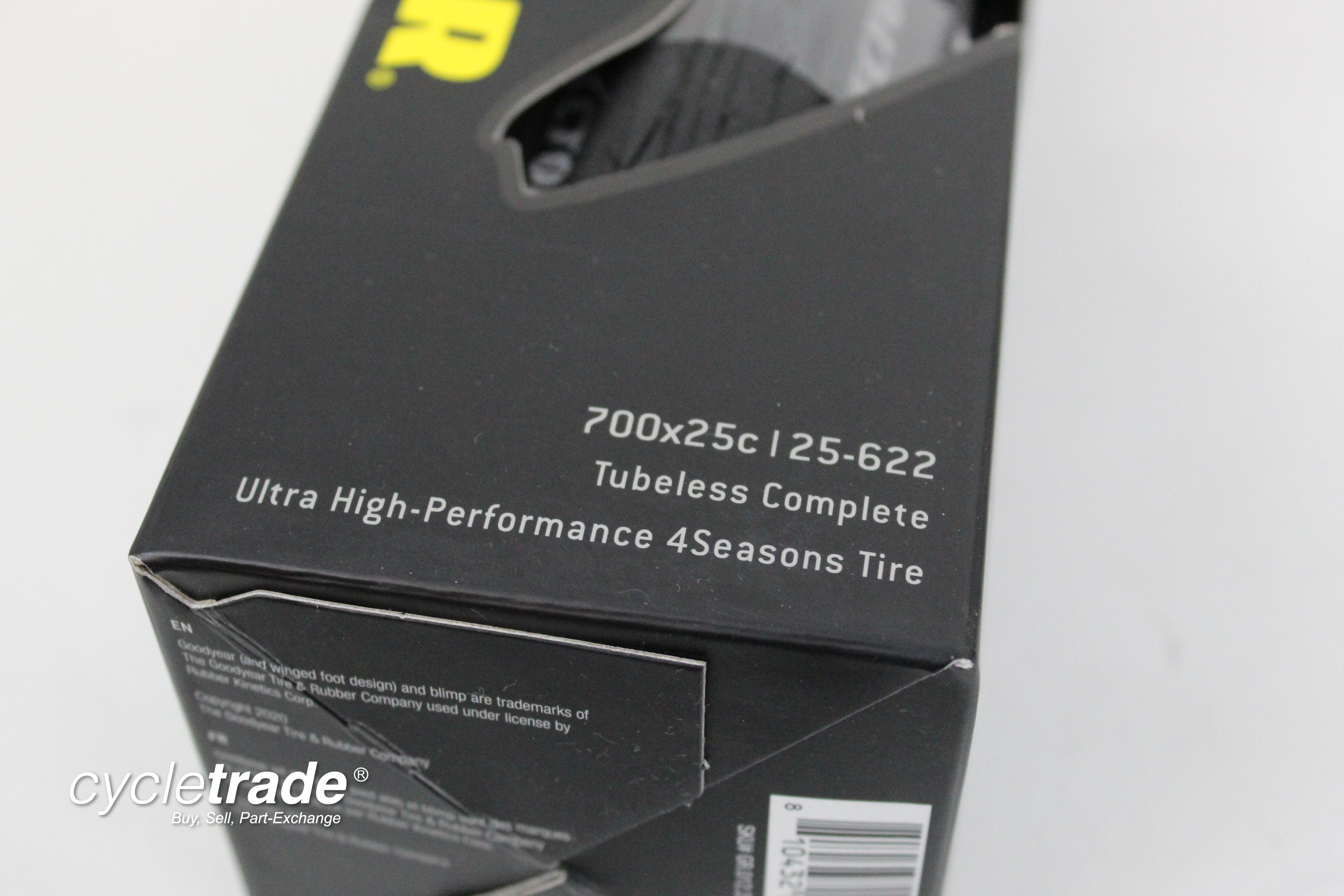 700c Road Tyres- Goodyear Vector 4 Seasons TLR (Multiple Sizes) - New in box