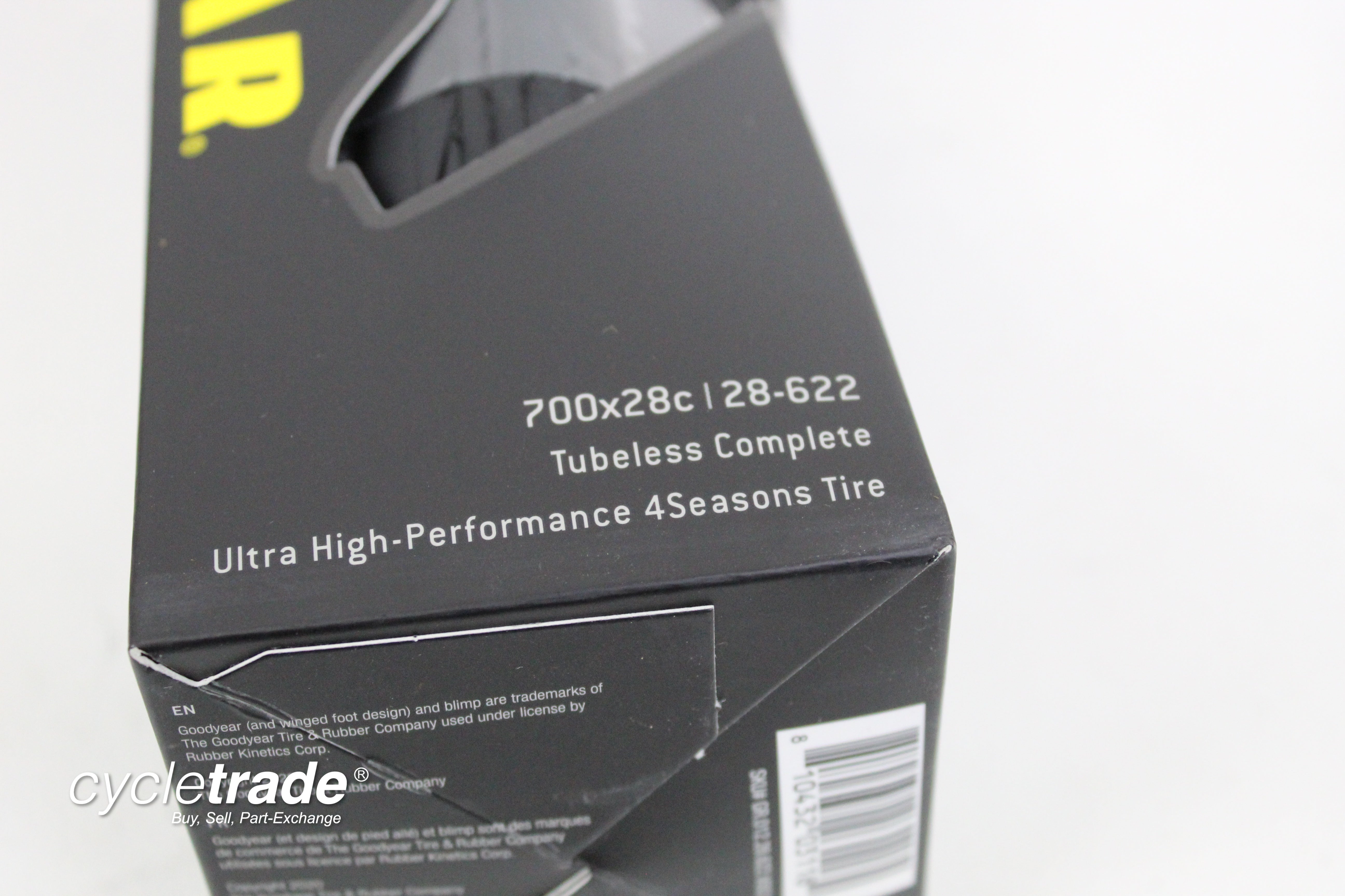 700c Road Tyres- Goodyear Vector 4 Seasons TLR (Multiple Sizes) - New in box