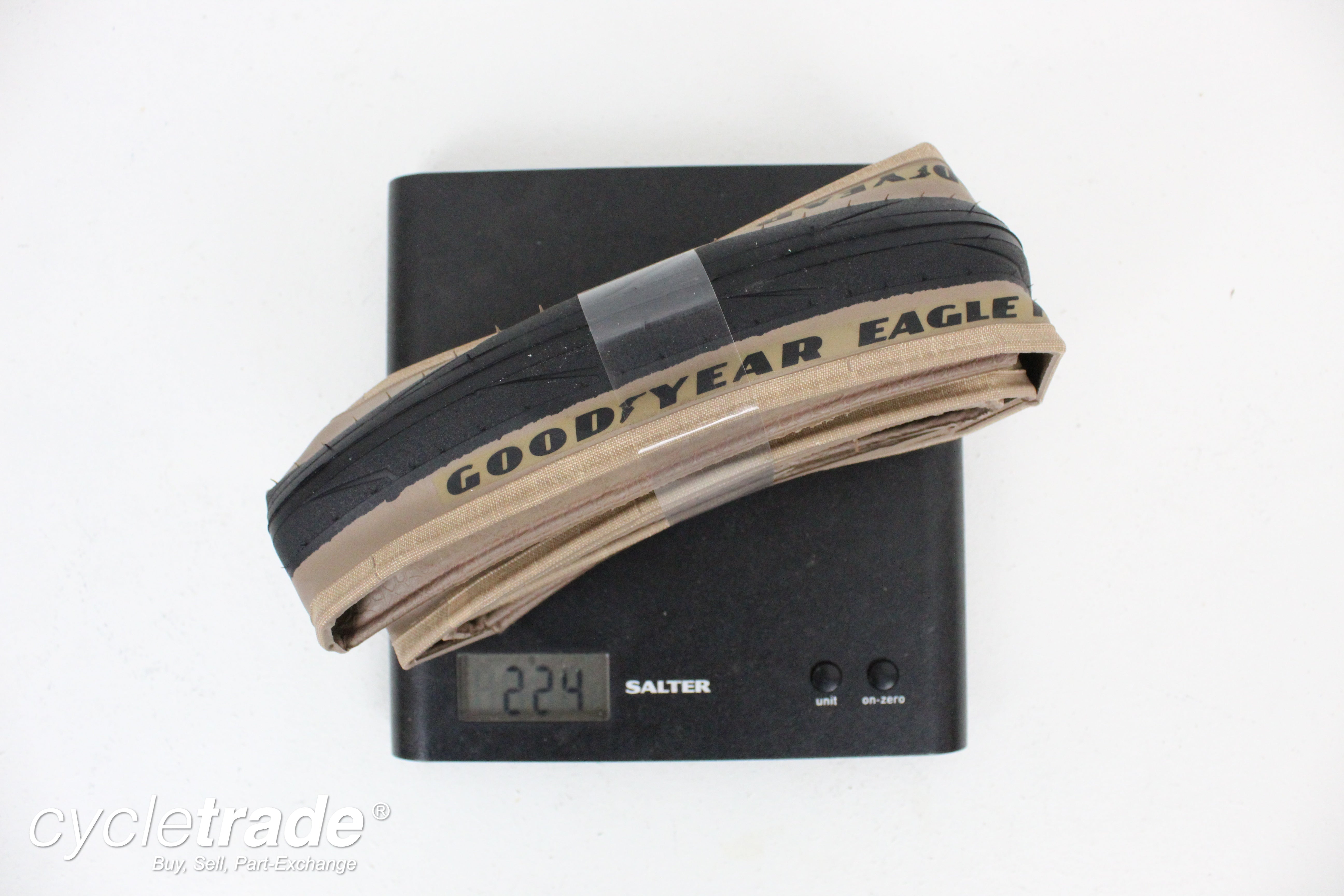 Road Tyre - Goodyear Eagle F1 700x28c Tan Wall single NEW