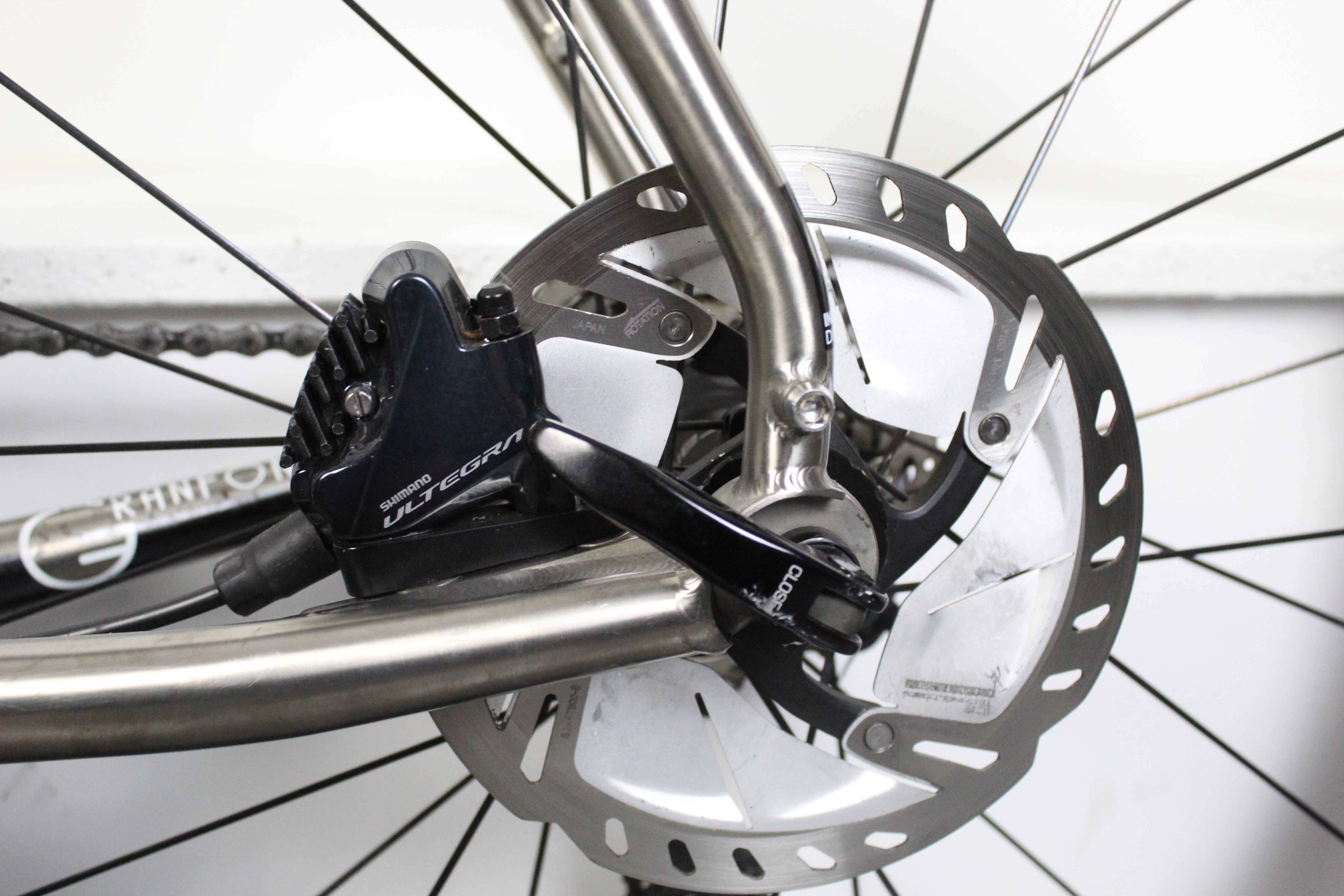 Titanium Road Bike- Kinesis Gran Fondo Ti V3 Ultegra 3T Discus XXL - Near Mint