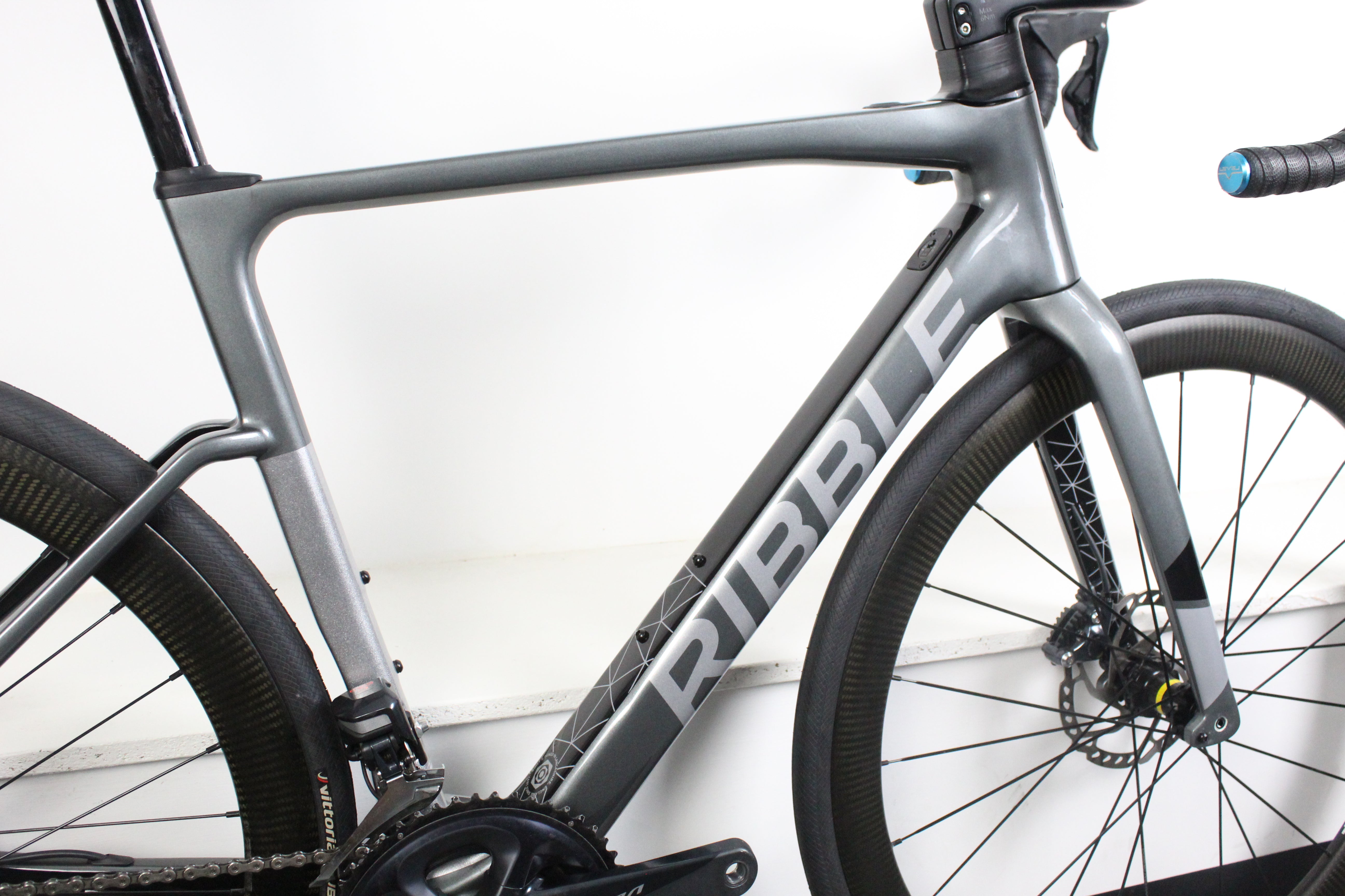 2022 Ribble SLe Carbon E-Road Bike Di2 Mavic Grey (Size Medium) - Mint