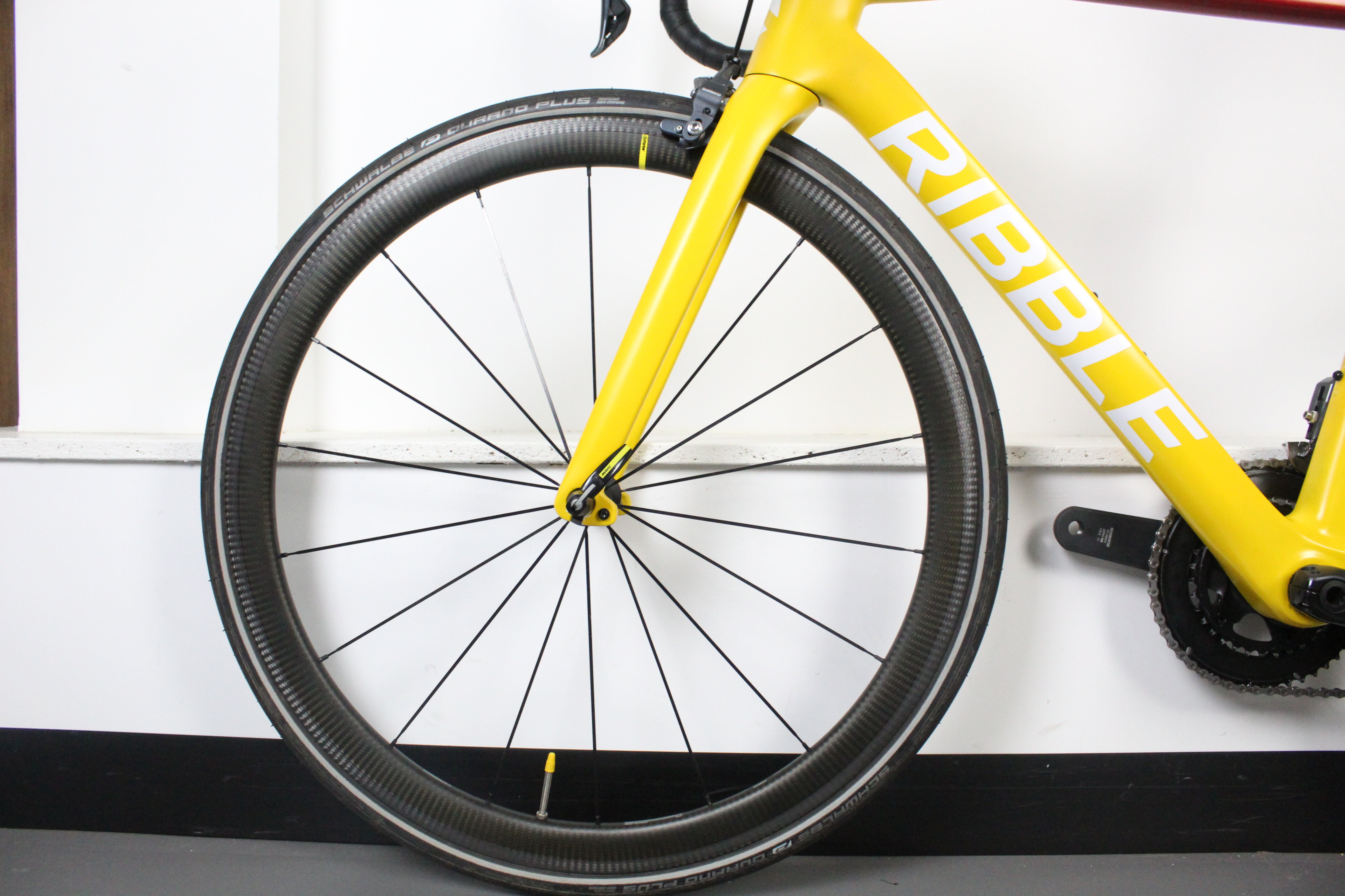 2021 Ribble Endurance SL Ultegra Di2 Road Bike Red/Yellow (Medium) - Lightly Used