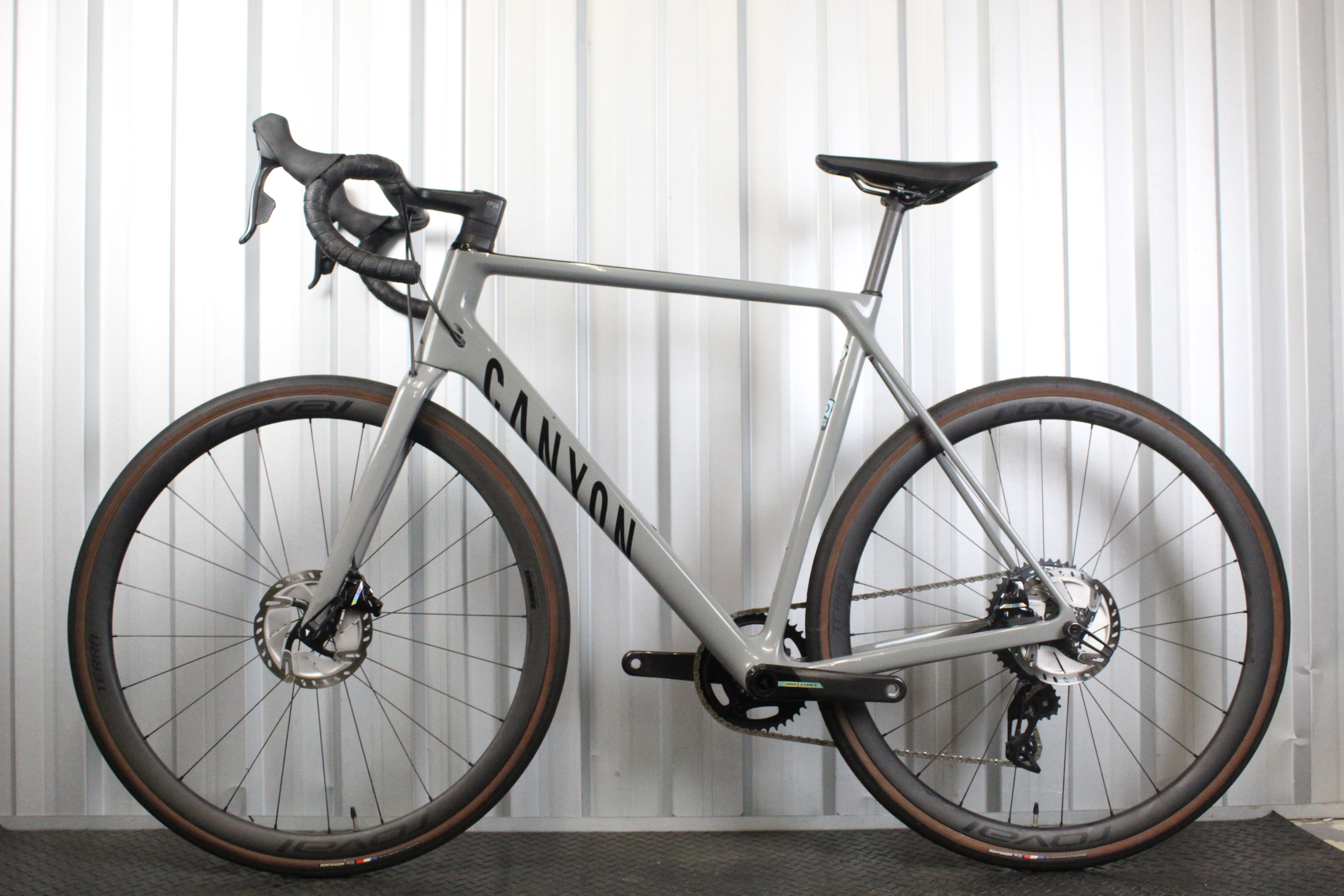 2022 Canyon Ultimate CF SL 8 Force D2 AXS Roval Grey (Size Large) - Lightly Used