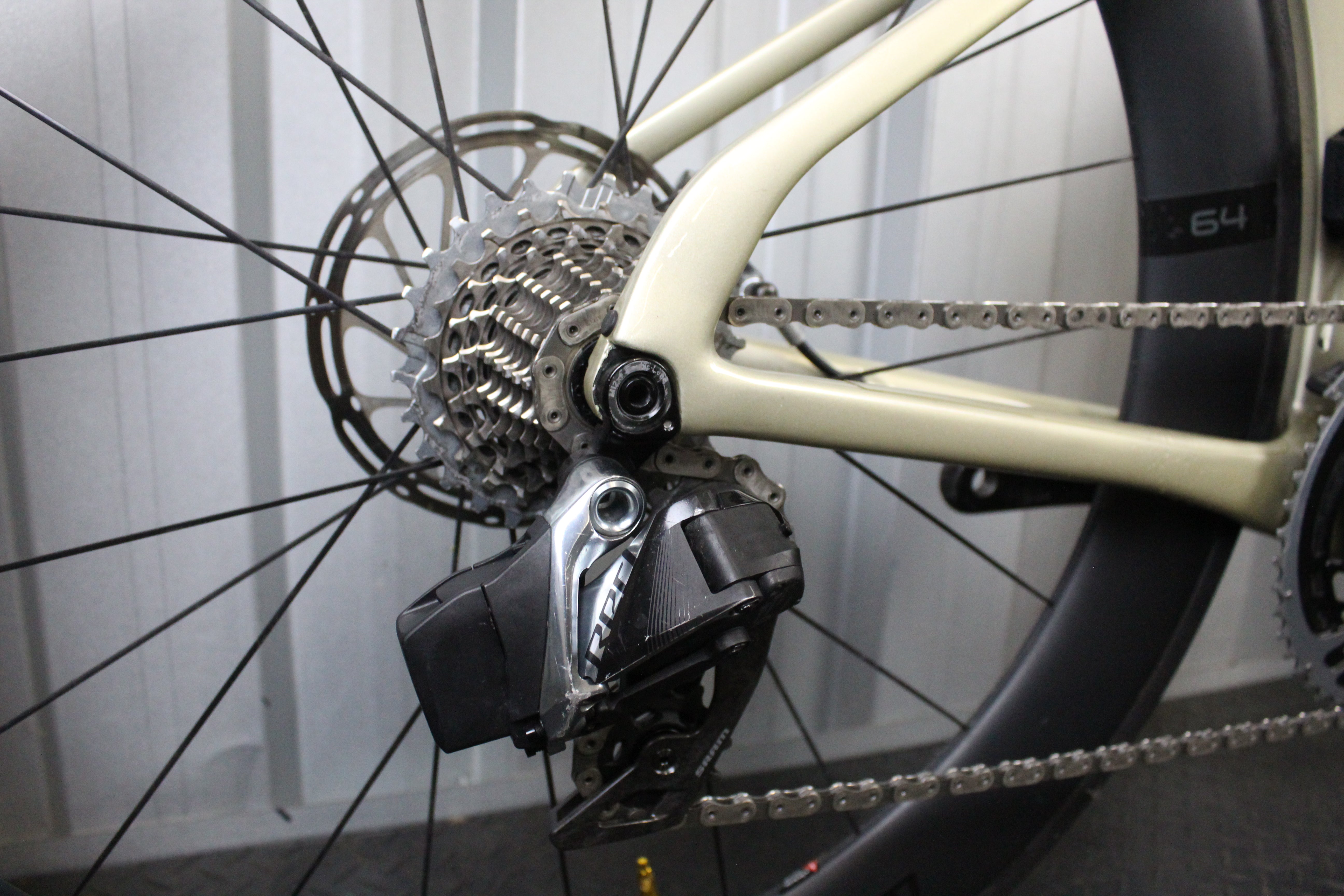 2021 Cannondale System Six Hi Mod Red AXS Champagne (Size 51cm) - Lightly Used