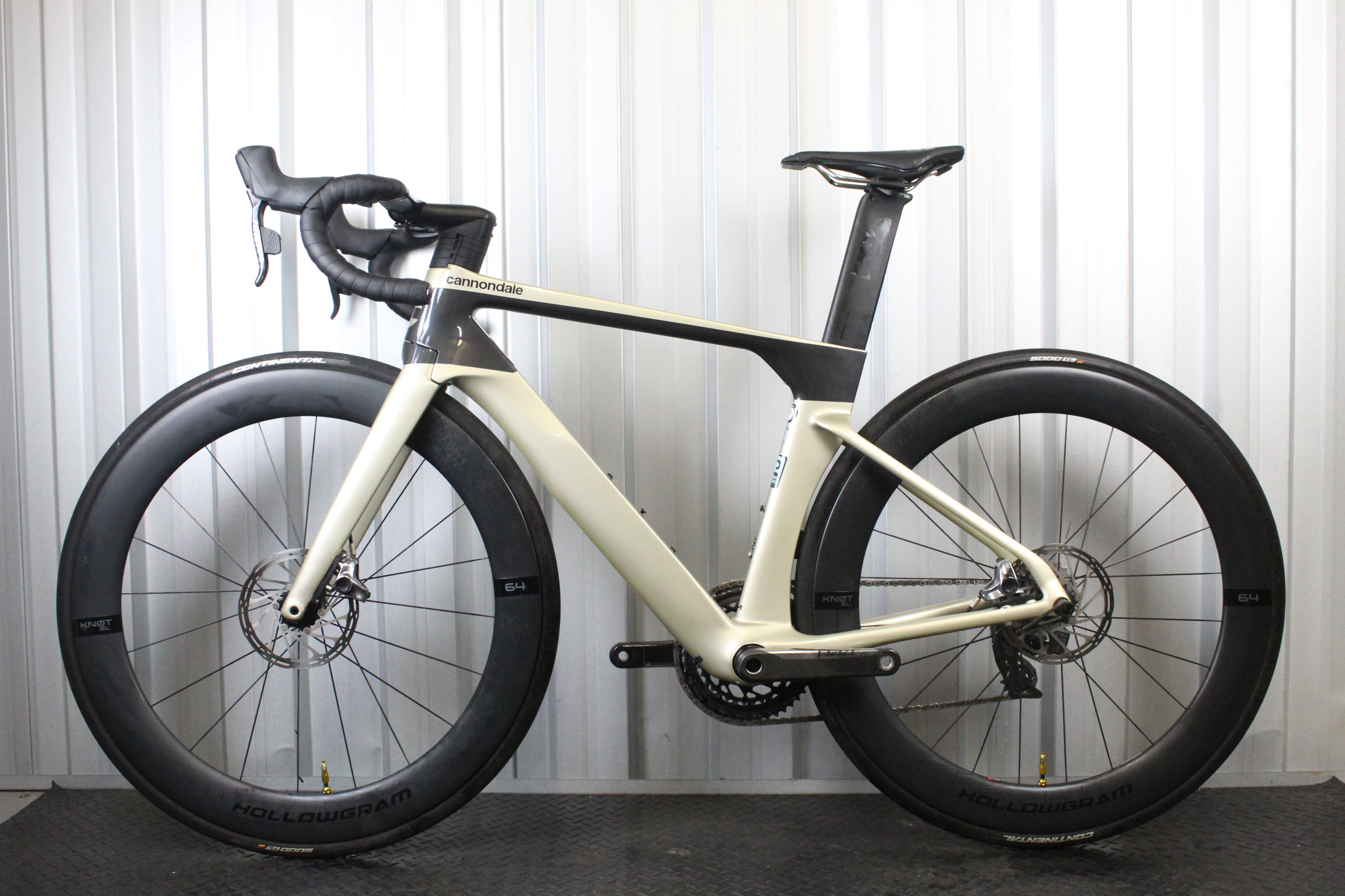 2021 Cannondale System Six Hi Mod Red AXS Champagne (Size 51cm) - Lightly Used