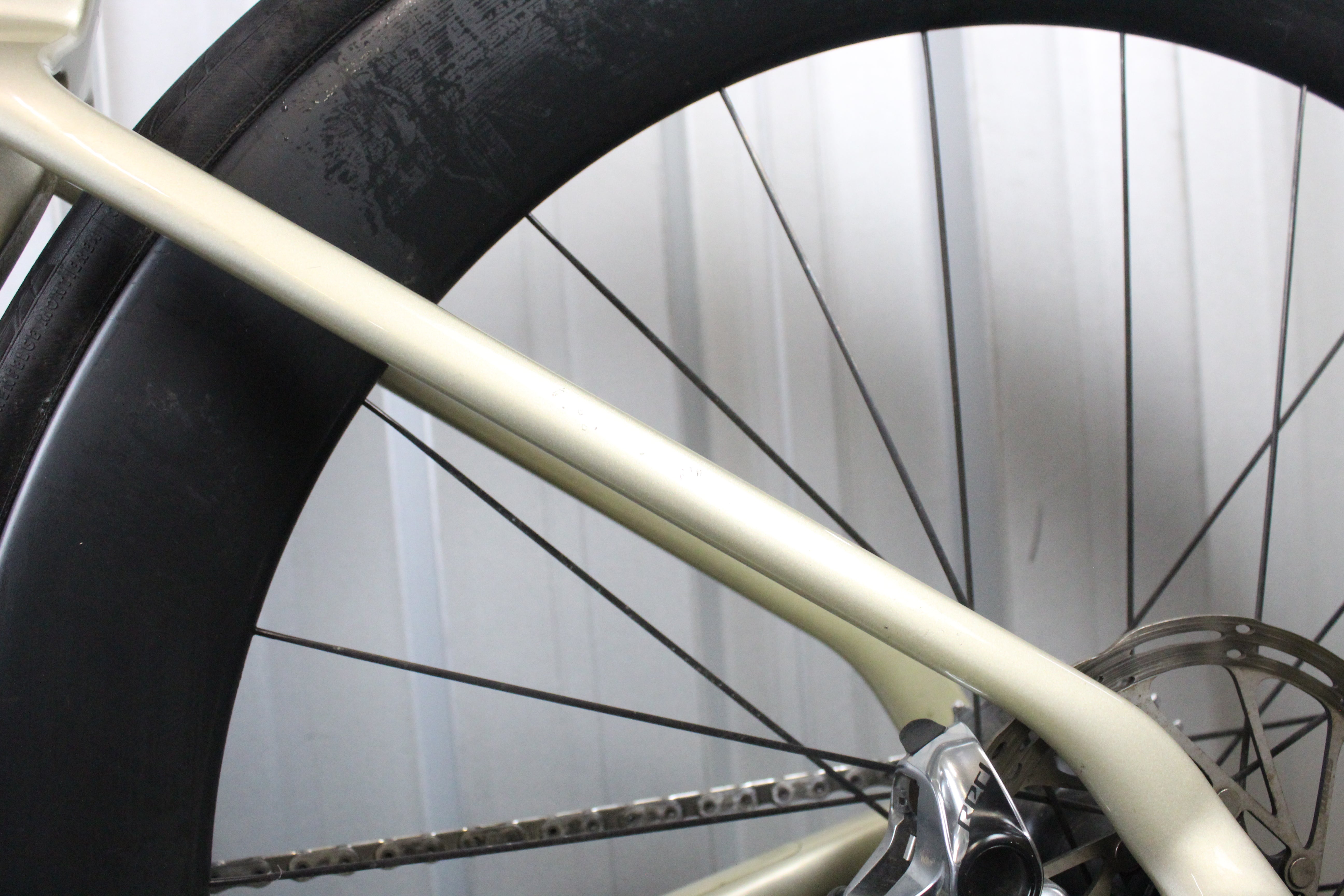 2021 Cannondale System Six Hi Mod Red AXS Champagne (Size 51cm) - Lightly Used