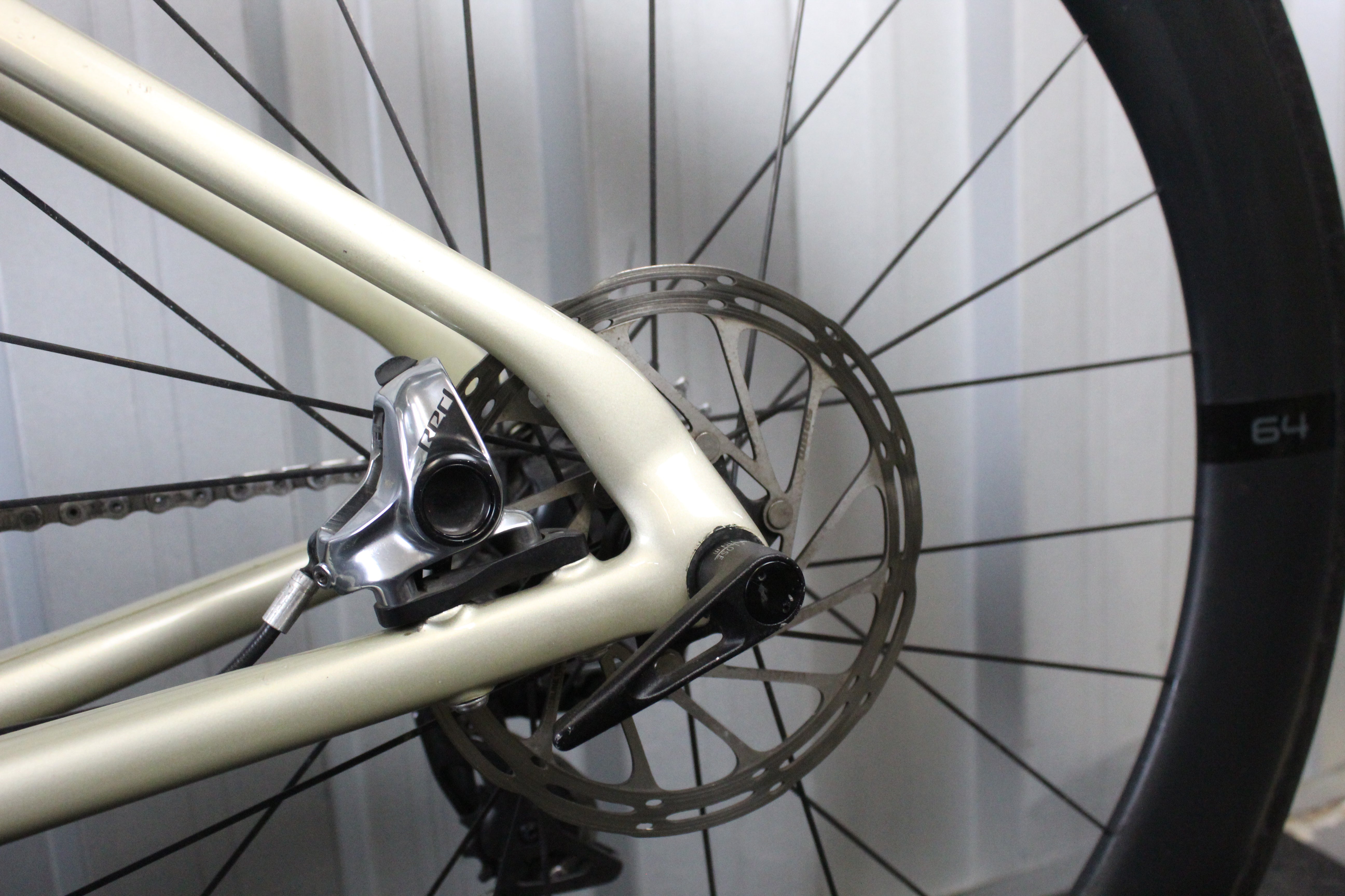 2021 Cannondale System Six Hi Mod Red AXS Champagne (Size 51cm) - Lightly Used