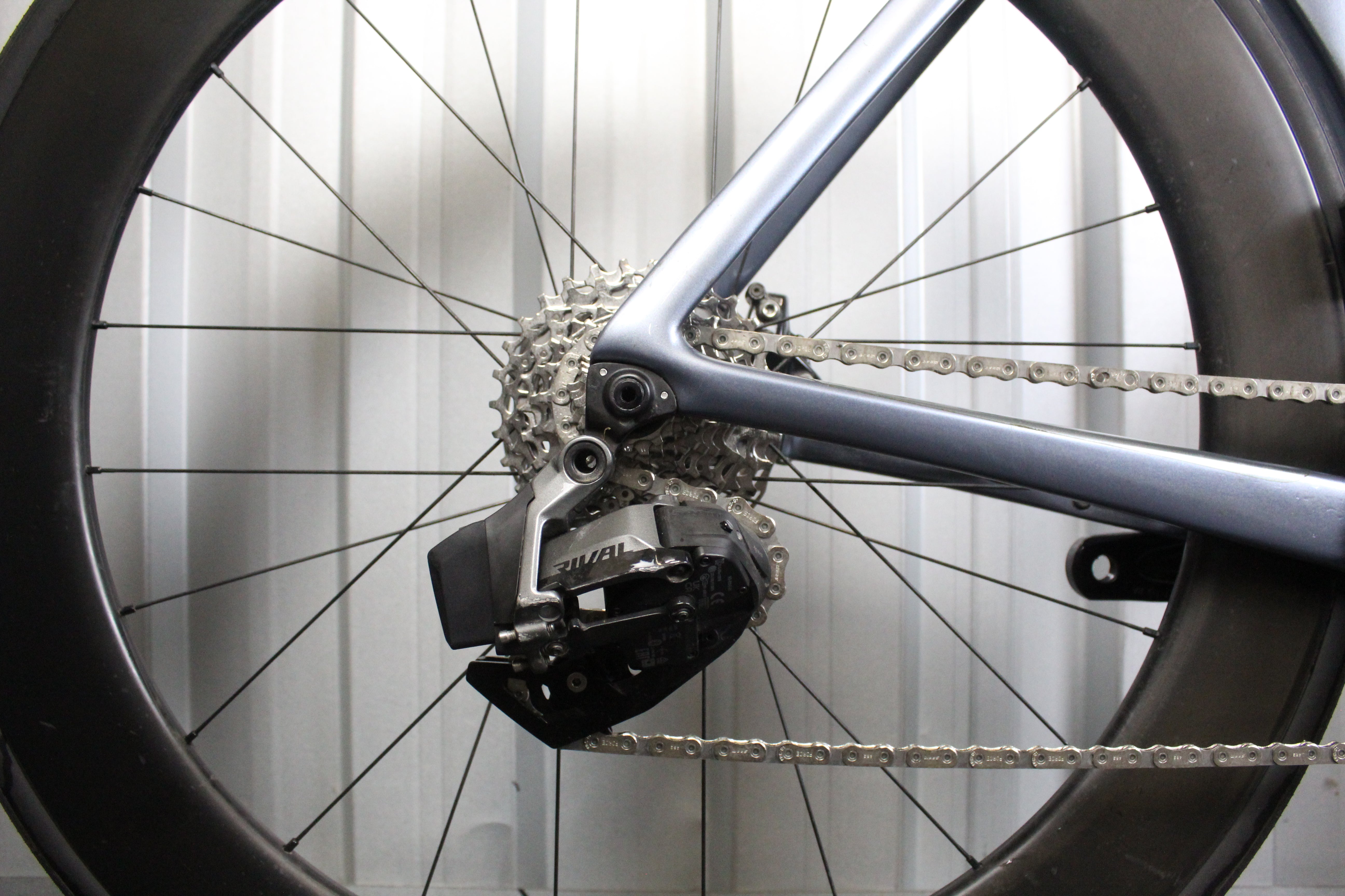 2022 Giant Propel Advanced 1 Rival AXS SLR 1 Grey/Black (Size Small) - Near Mint