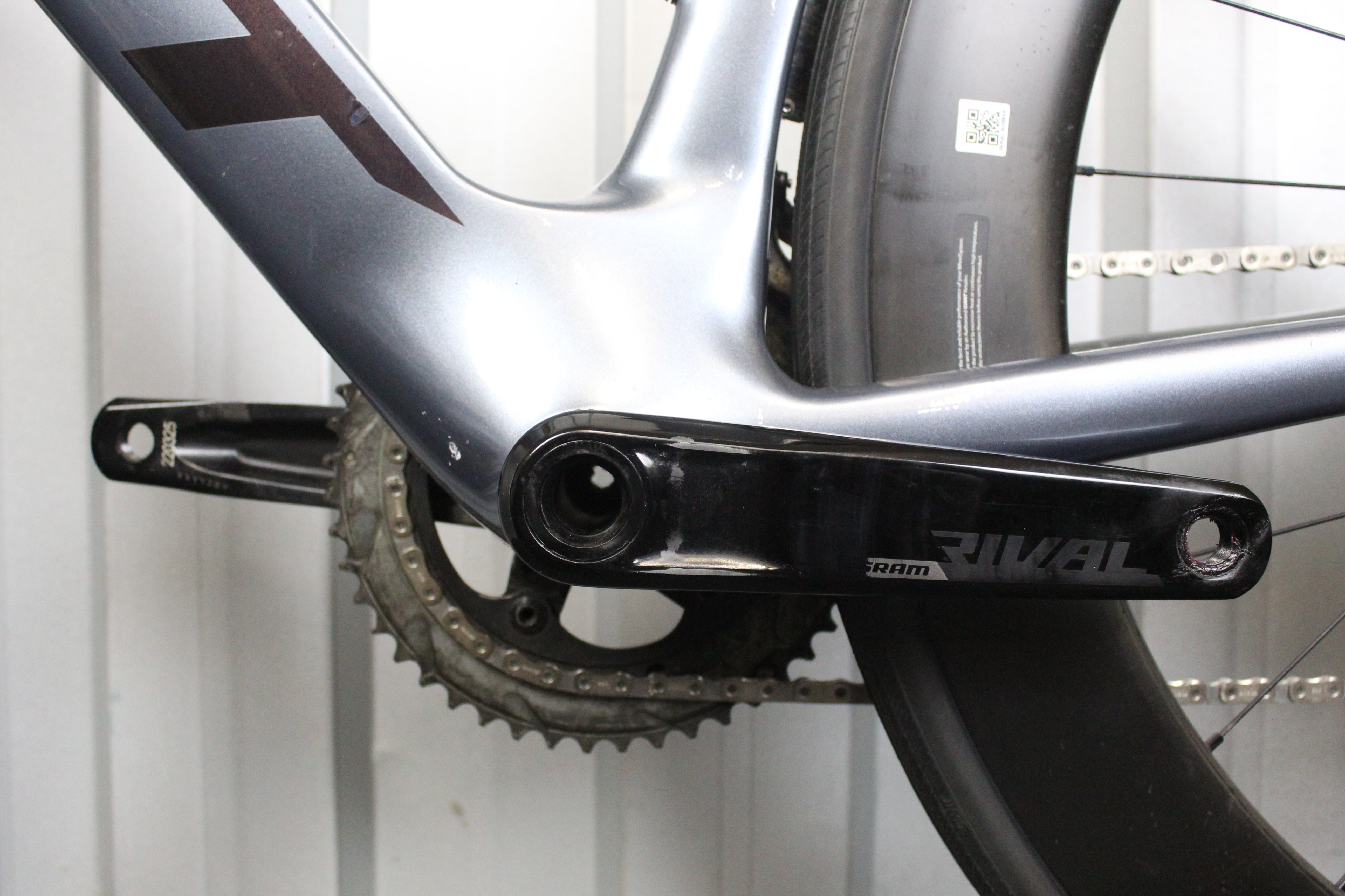 2022 Giant Propel Advanced 1 Rival AXS SLR 1 Grey/Black (Size Small) - Near Mint