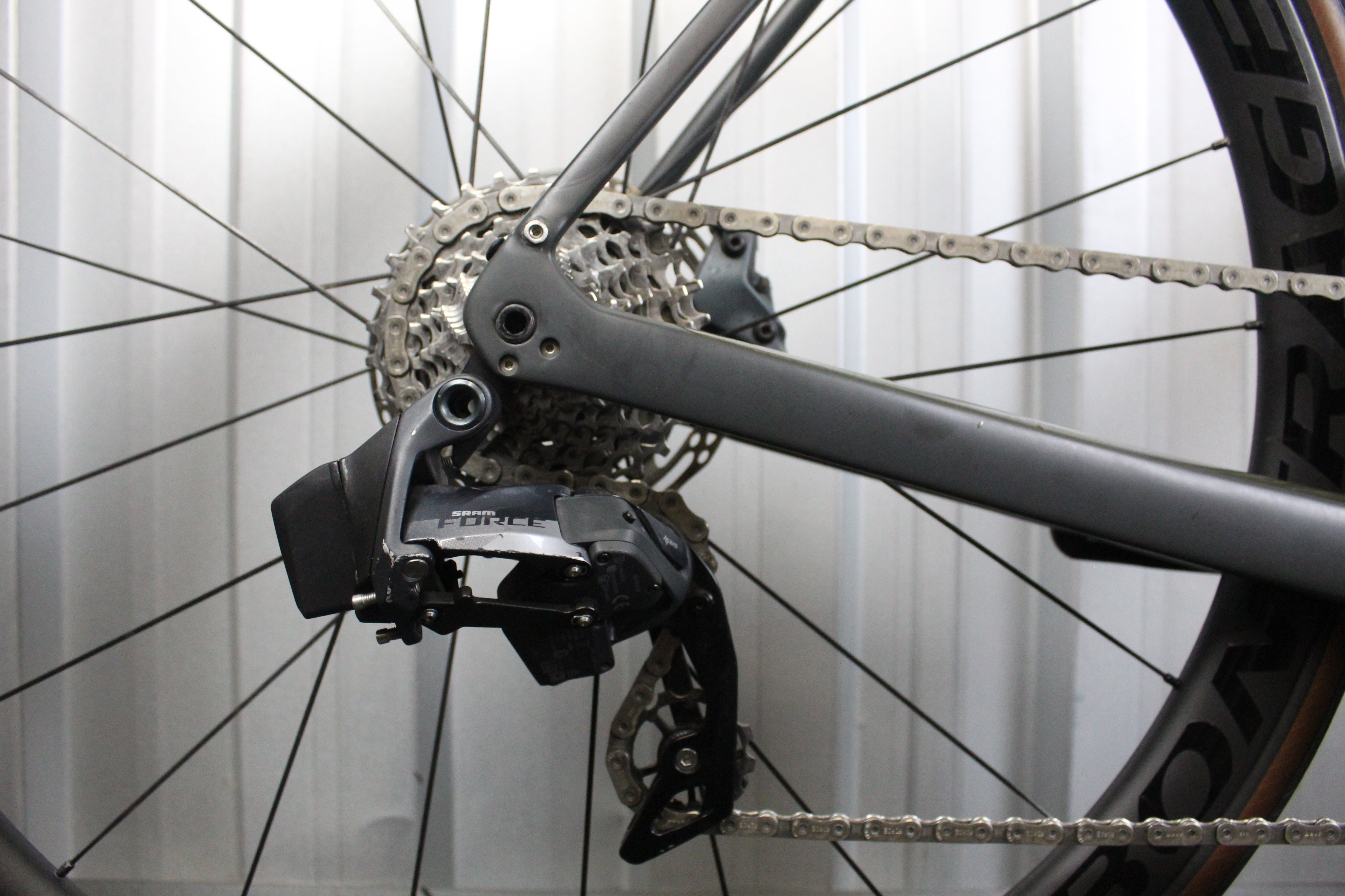 2021 Trek Domane SL7 Road Bike Force AXS Aeolus 3V Grey (Size 56cm) - Used