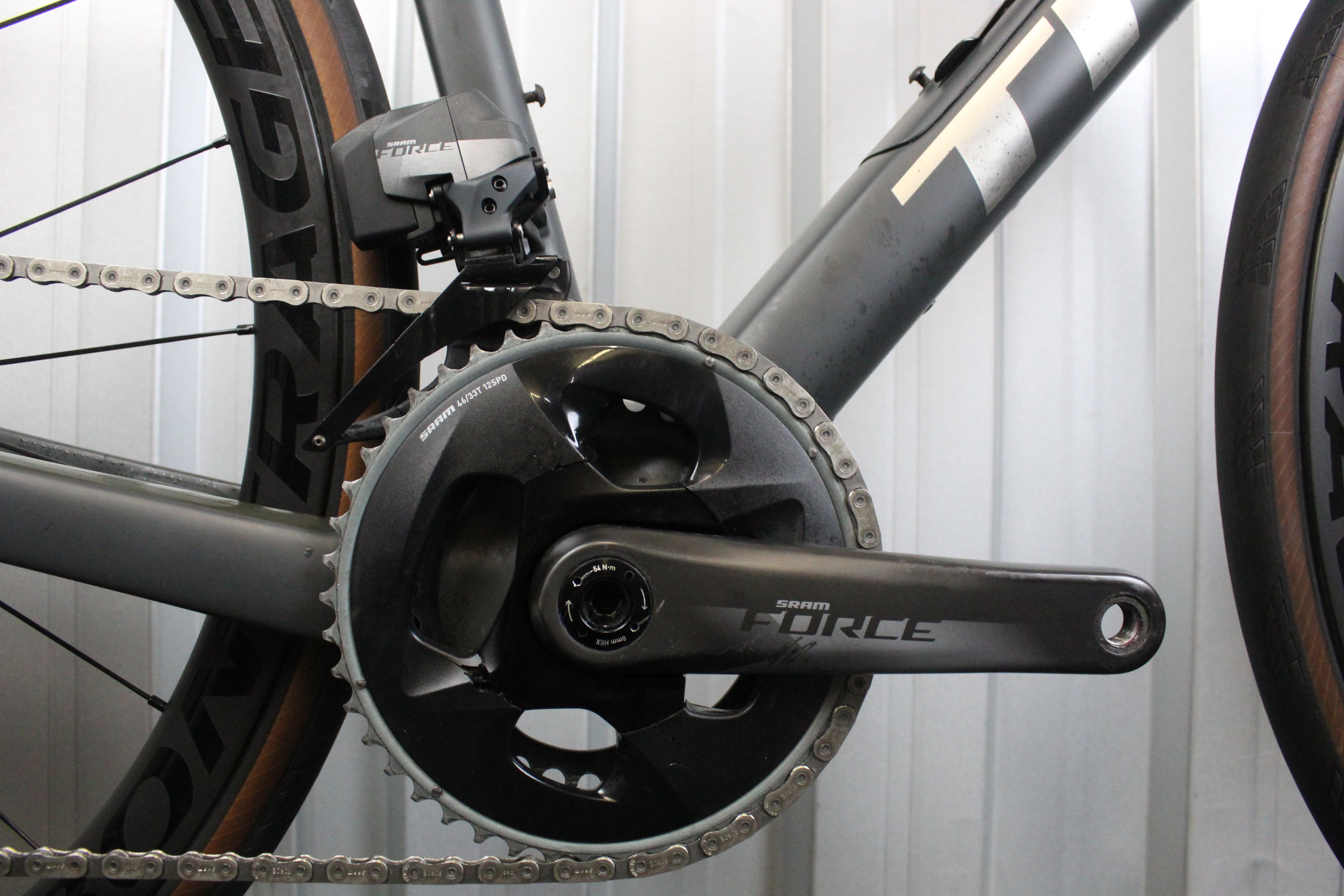 2021 Trek Domane SL7 Road Bike Force AXS Aeolus 3V Grey (Size 56cm) - Used