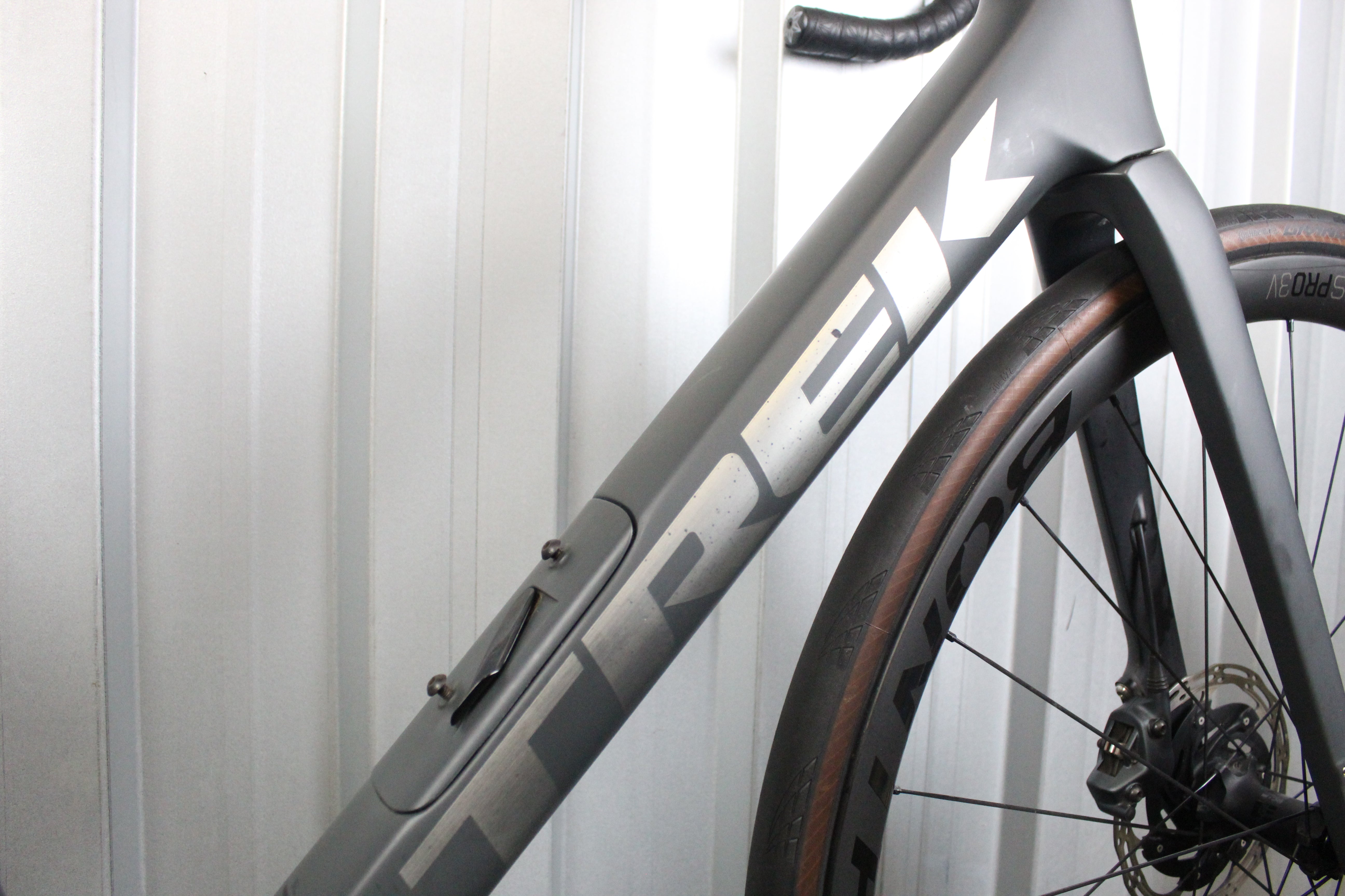 2021 Trek Domane SL7 Road Bike Force AXS Aeolus 3V Grey (Size 56cm) - Used