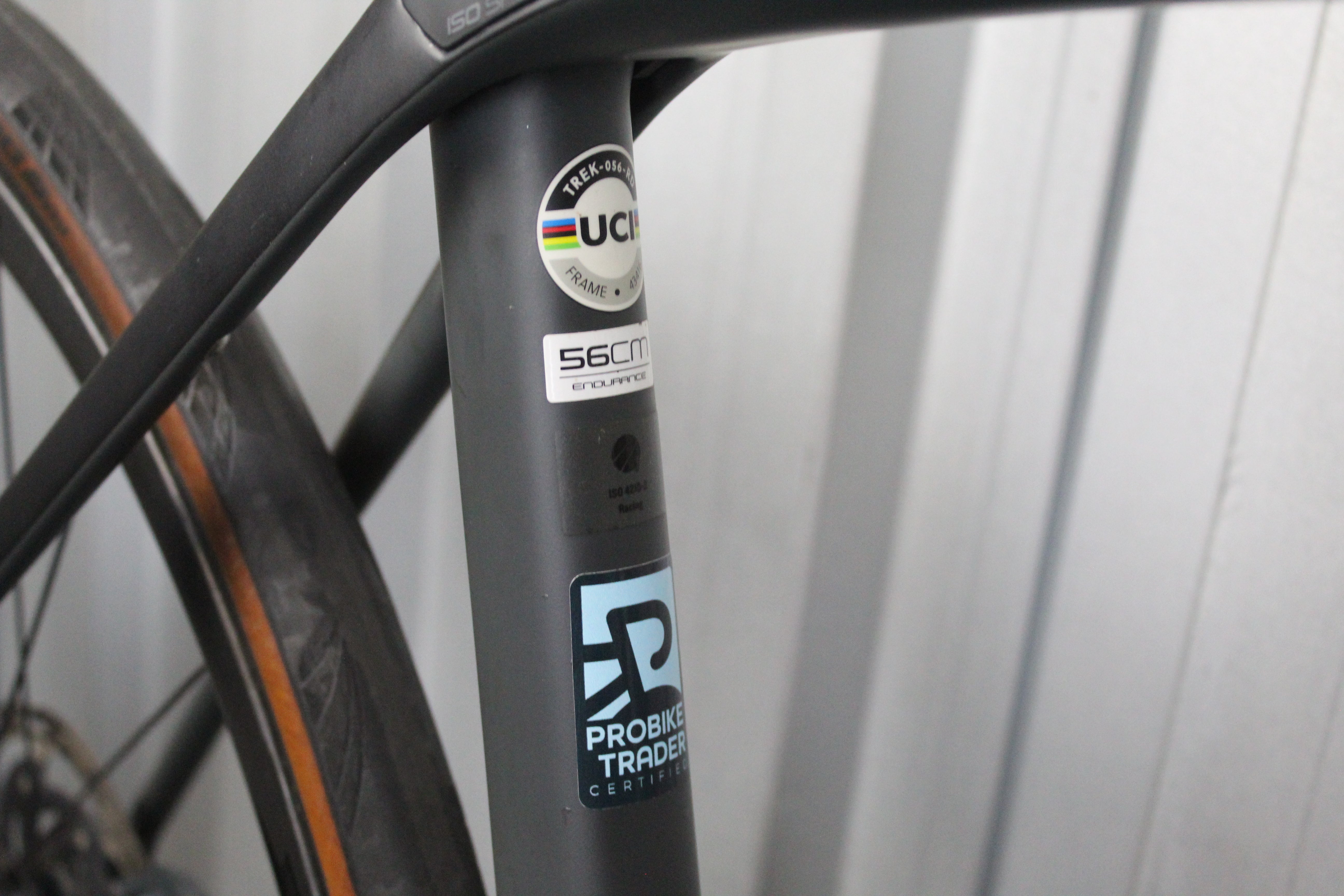 2021 Trek Domane SL7 Road Bike Force AXS Aeolus 3V Grey (Size 56cm) - Used