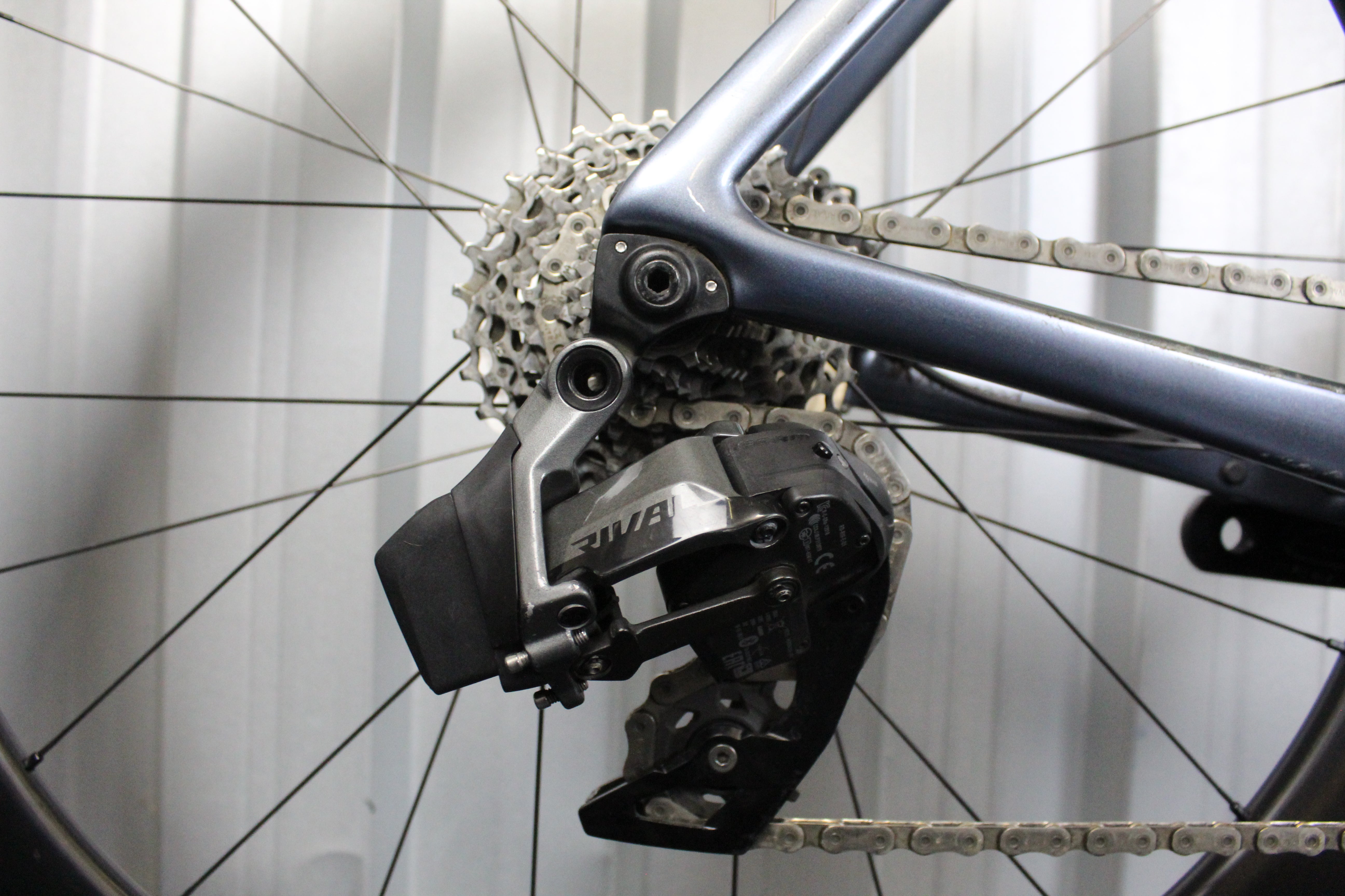 2022 Giant Propel Advanced 1 Rival AXS SLR 1 Grey/Black (Size Medium) - Lightly Used