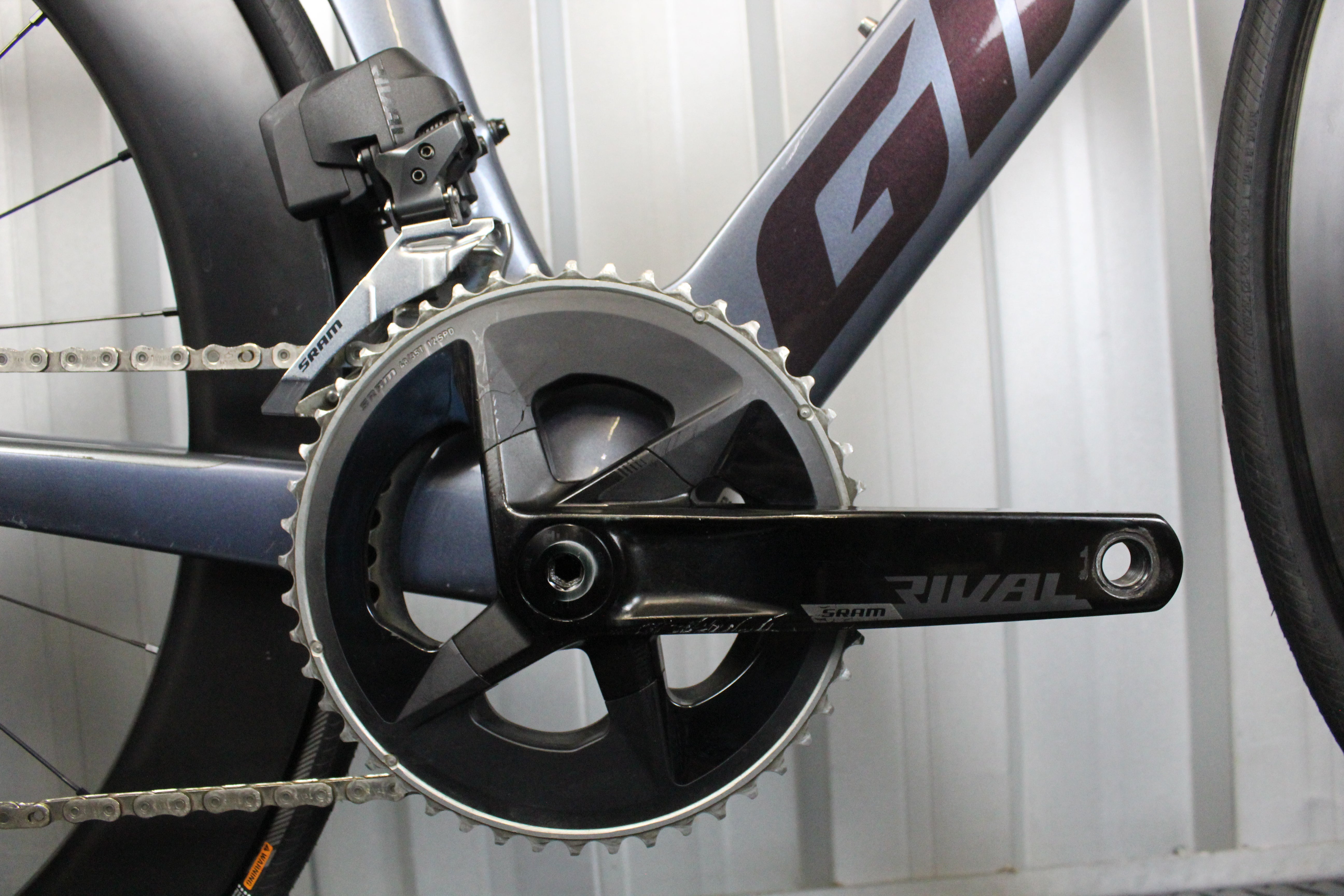 2022 Giant Propel Advanced 1 Rival AXS SLR 1 Grey/Black (Size Medium) - Lightly Used