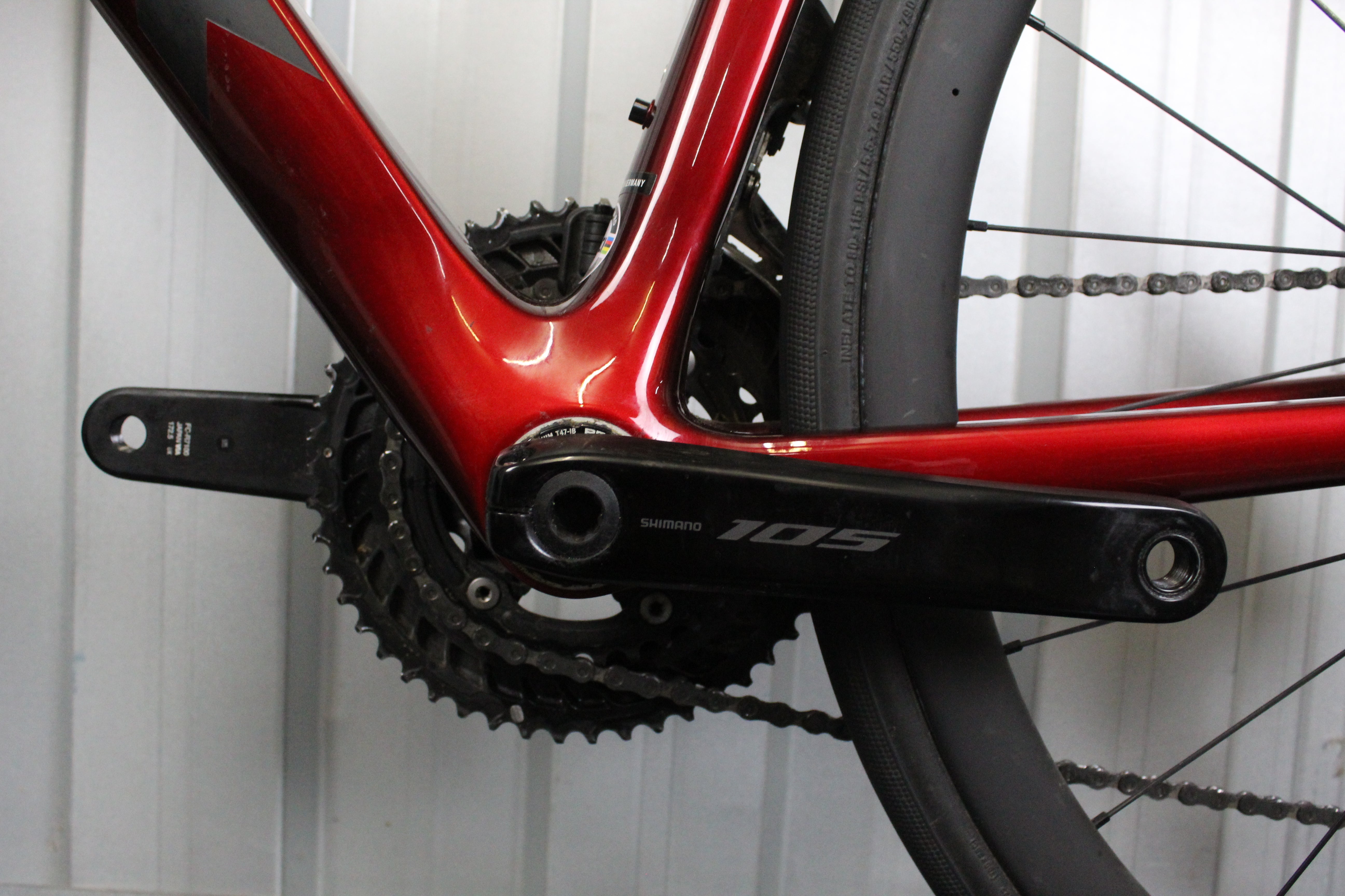 2024 Trek Emonda SL6 Pro 105 Di2 Aeolus Candy Red (Size 54cm) - Lightly Used