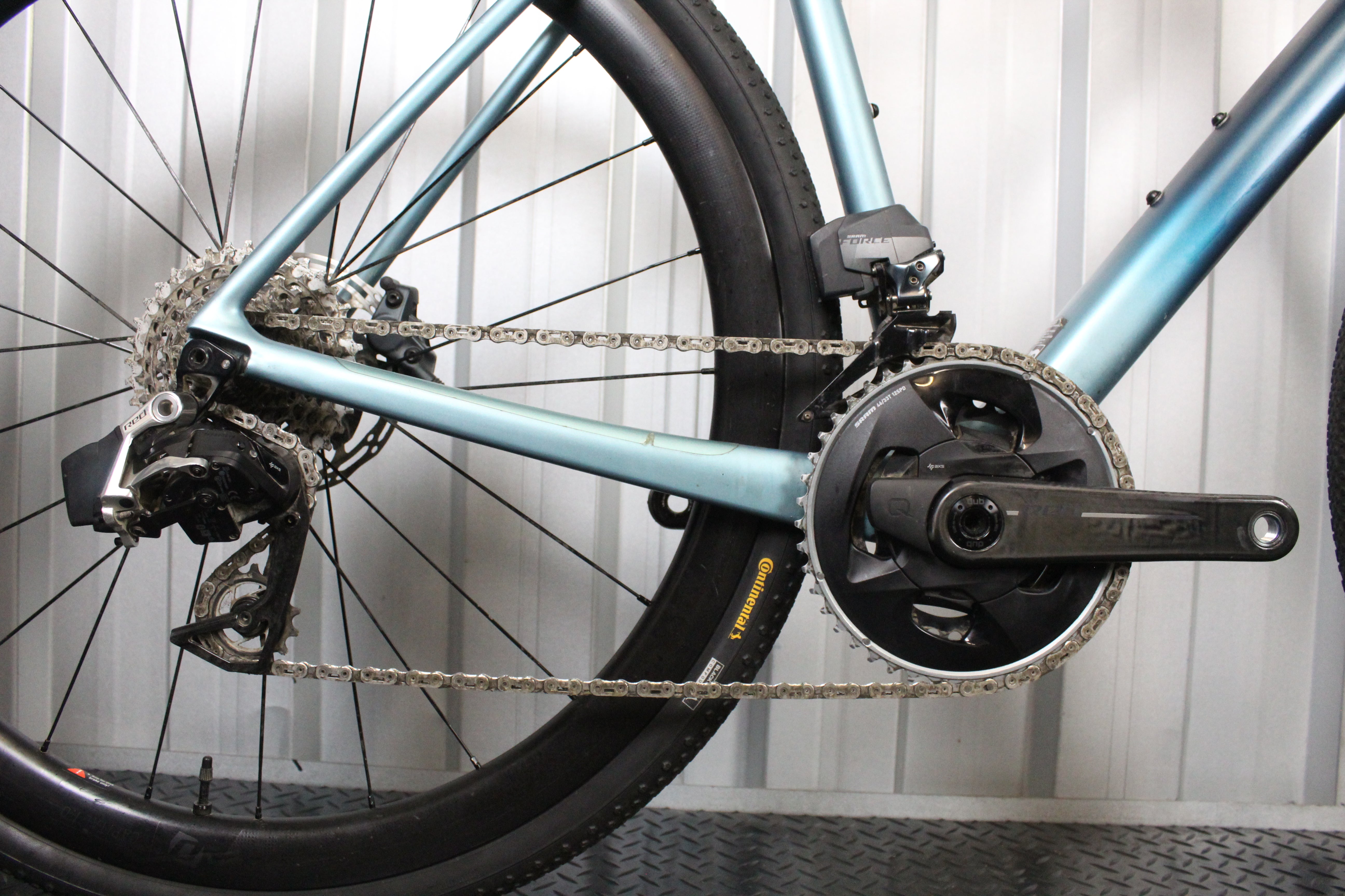 2021 Scott Addict 10 SRAM Force AXS Gravel Bike Blue (Size Medium) - Used