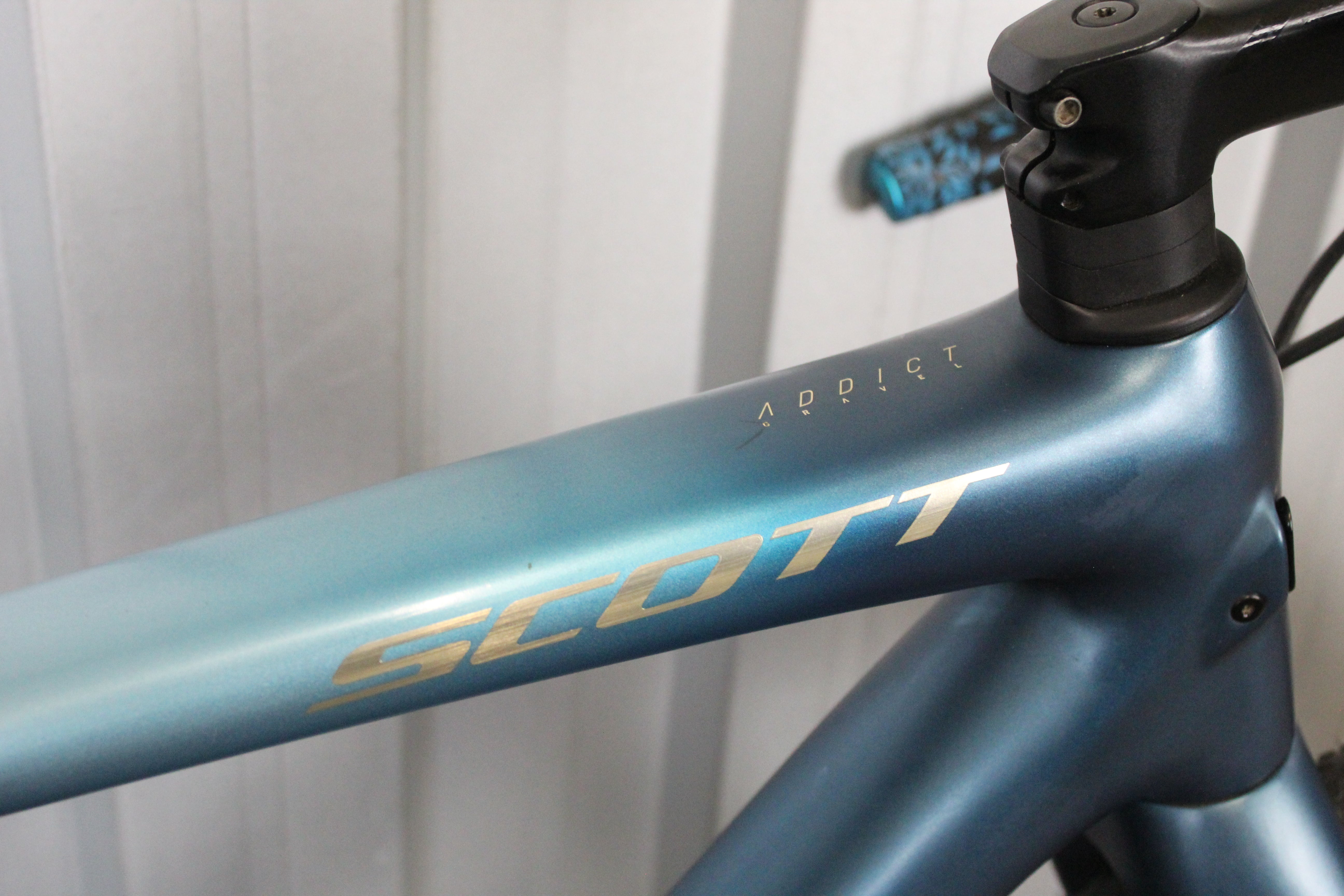 2021 Scott Addict 10 SRAM Force AXS Gravel Bike Blue (Size Medium) - Used