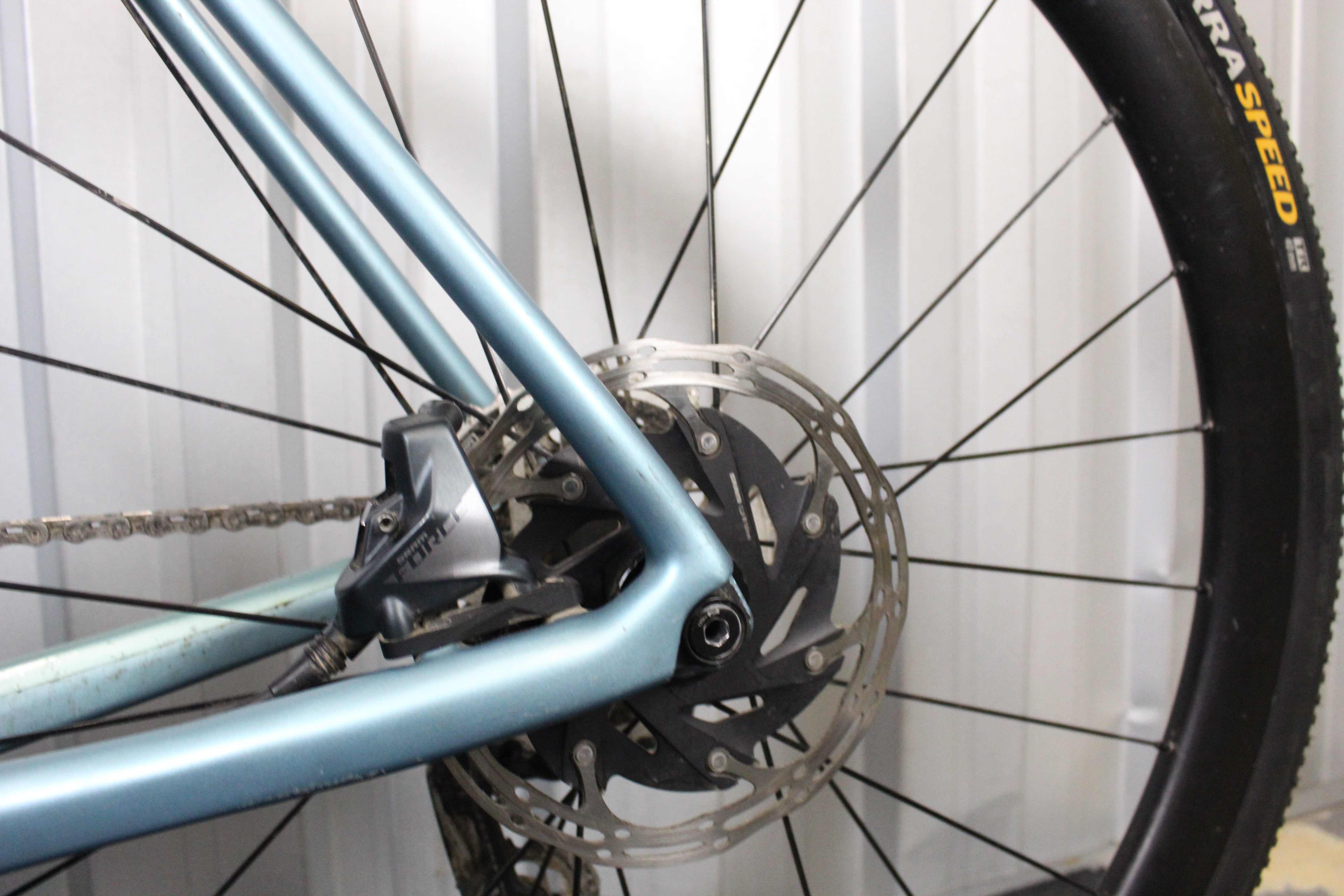 2021 Scott Addict 10 SRAM Force AXS Gravel Bike Blue (Size Medium) - Used