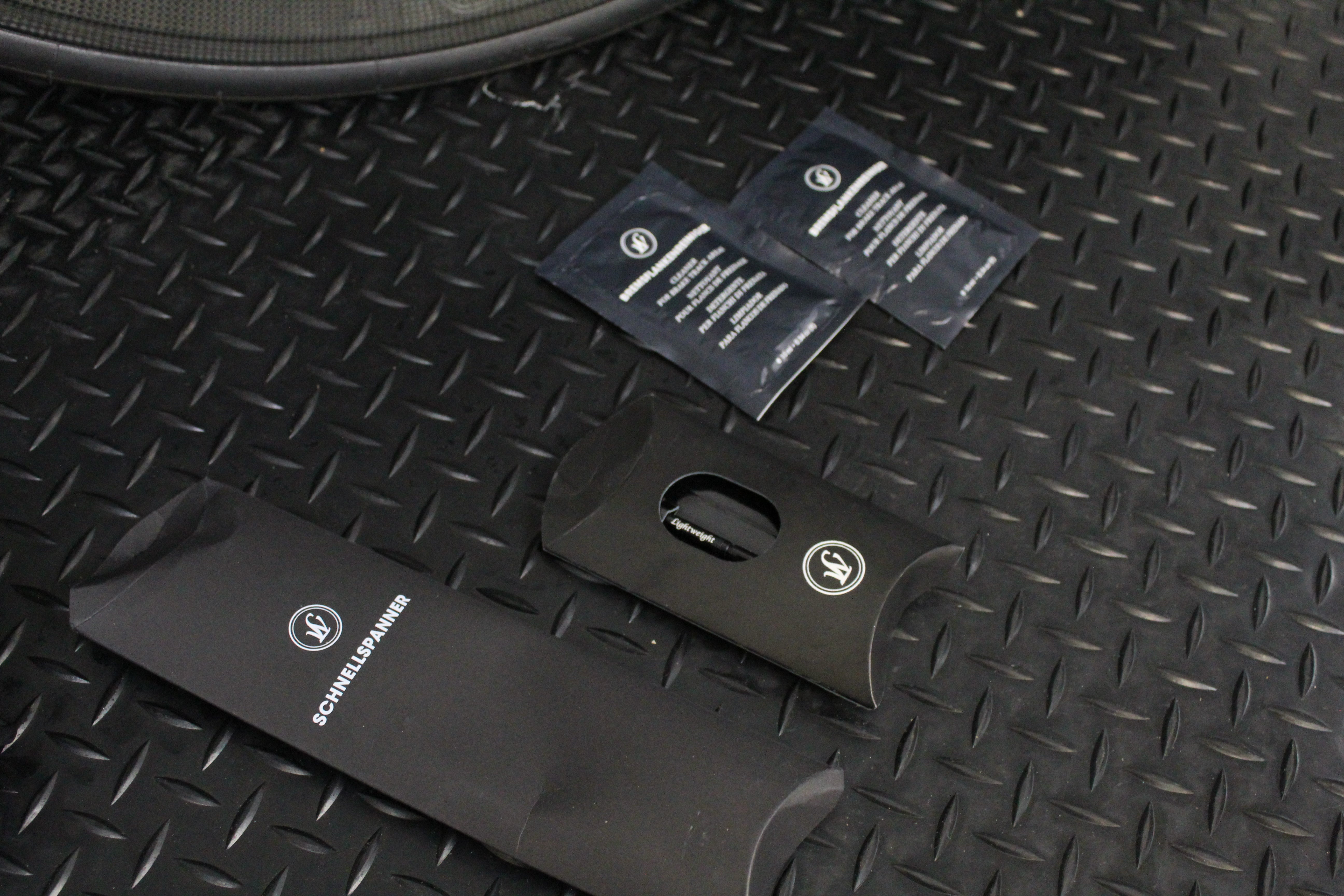 Lightweight Meilenstein 24E Schwarz Edition (Clincher) Rim Brake Wheelset - 11 Speed - Mint