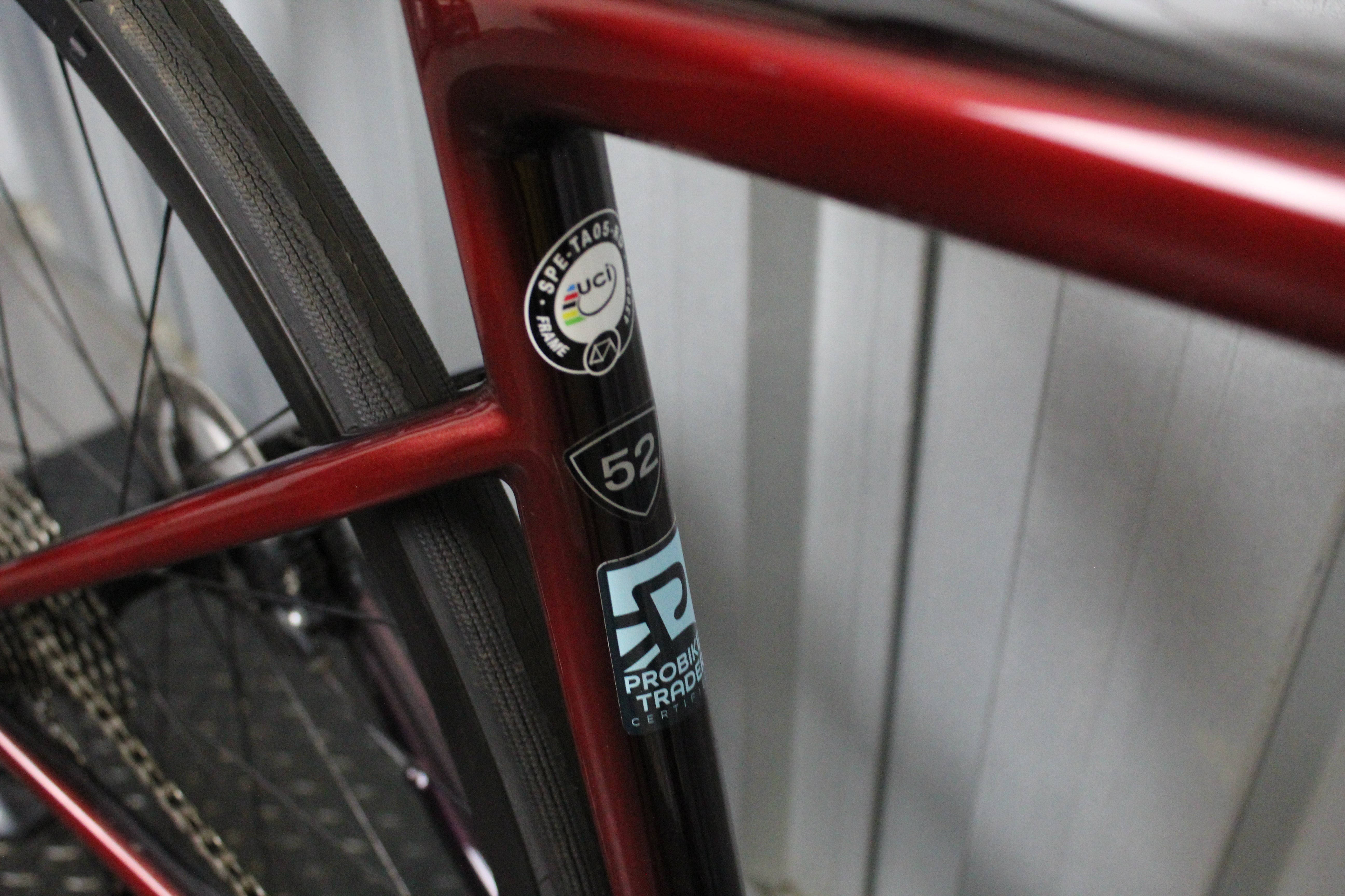 2020 Specialized Tarmac Comp Ultegra Di2 Roval Road Bike (Size 52cm) - Lightly used