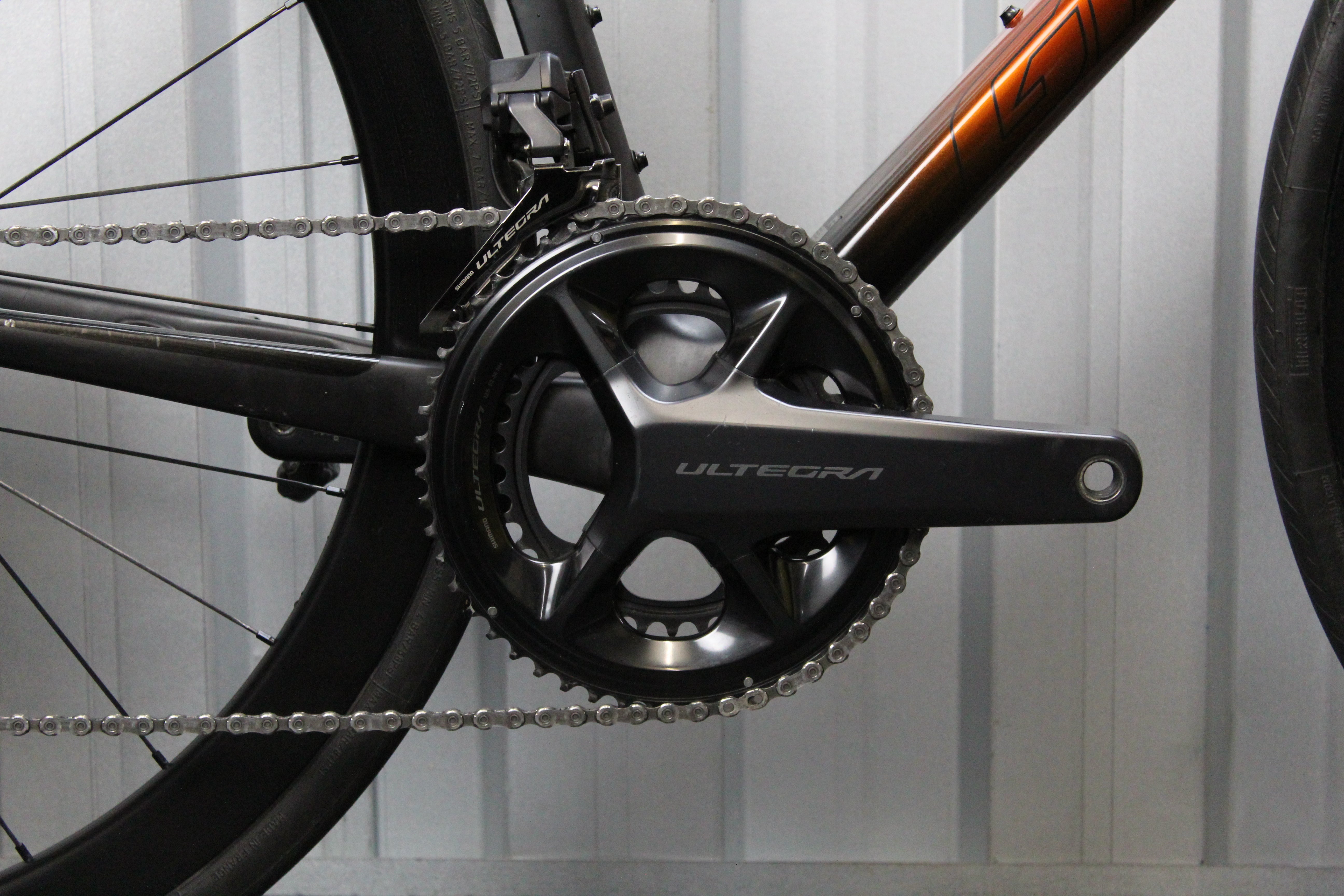 2022 Giant TCR Pro 0 Ultegra Di2 Road Bike Amber Glow (Size M/L) - Lightly Used