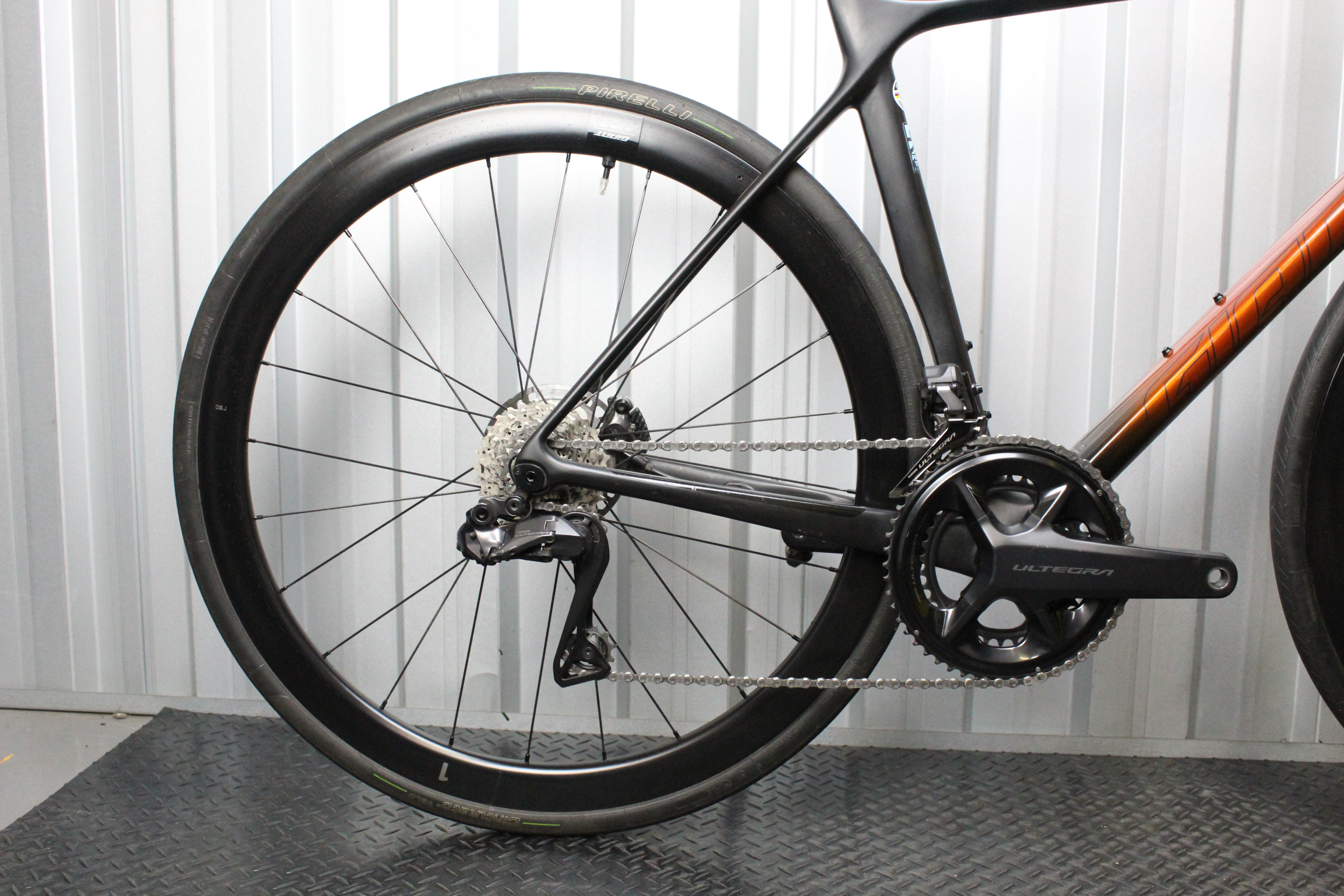 2022 Giant TCR Pro 0 Ultegra Di2 Road Bike Amber Glow (Size M/L) - Lightly Used