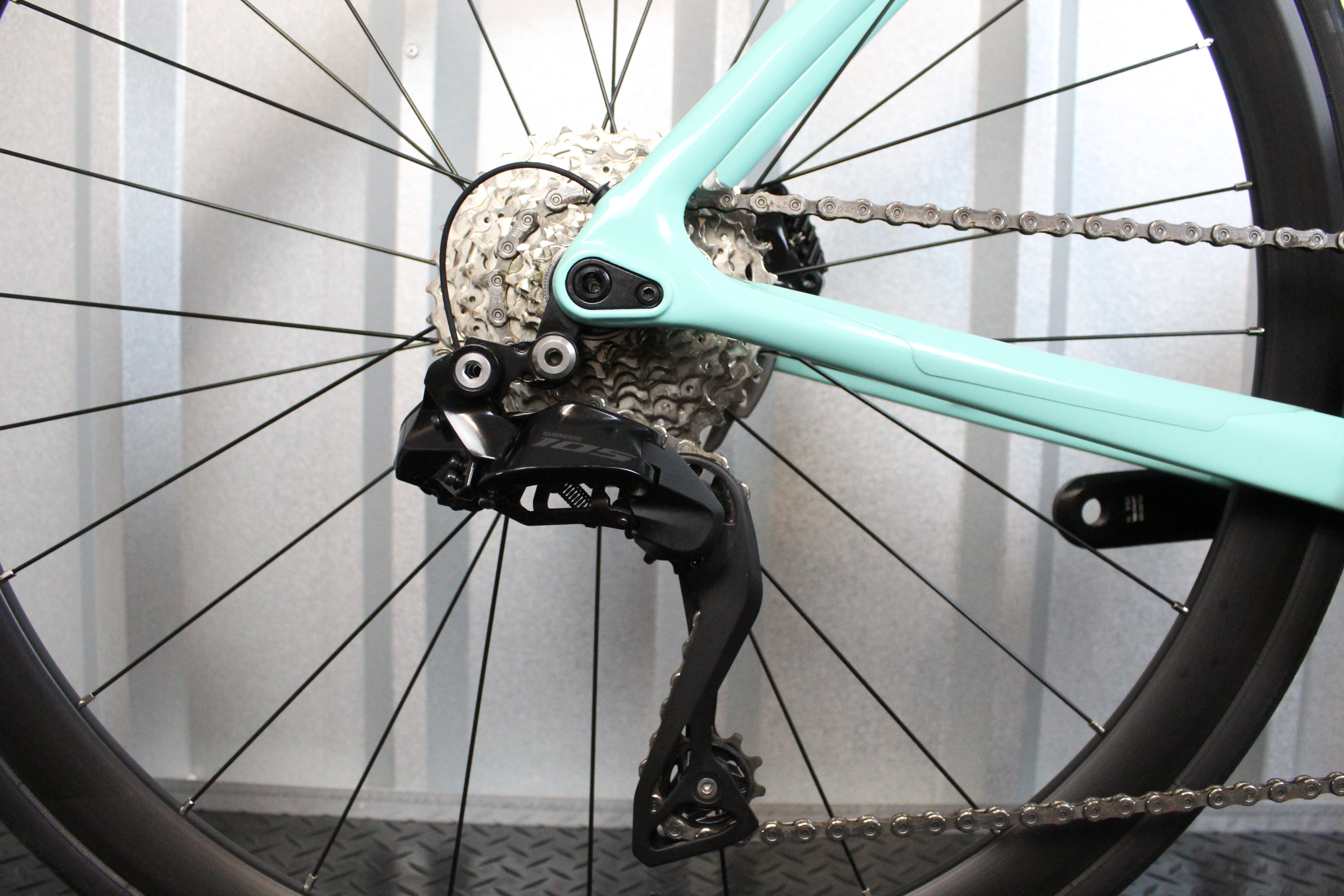 2024 Bianchi Sprint 105 DI2 Road Bike Celeste (Size 55cm) - Mint