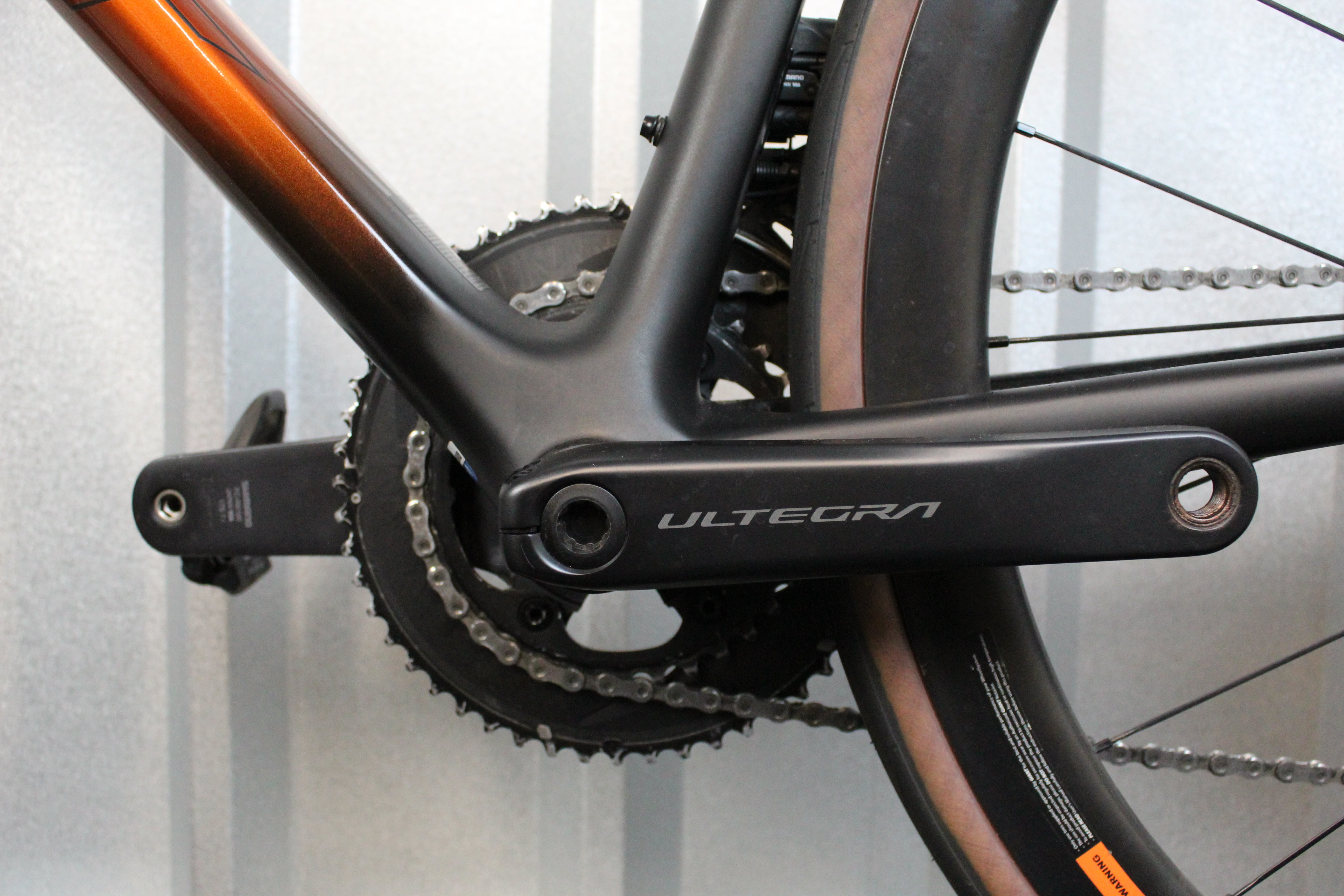 2022 Giant TCR Pro 0 Ultegra Di2 Road Bike Amber Glow (Size Large) - Near Mint