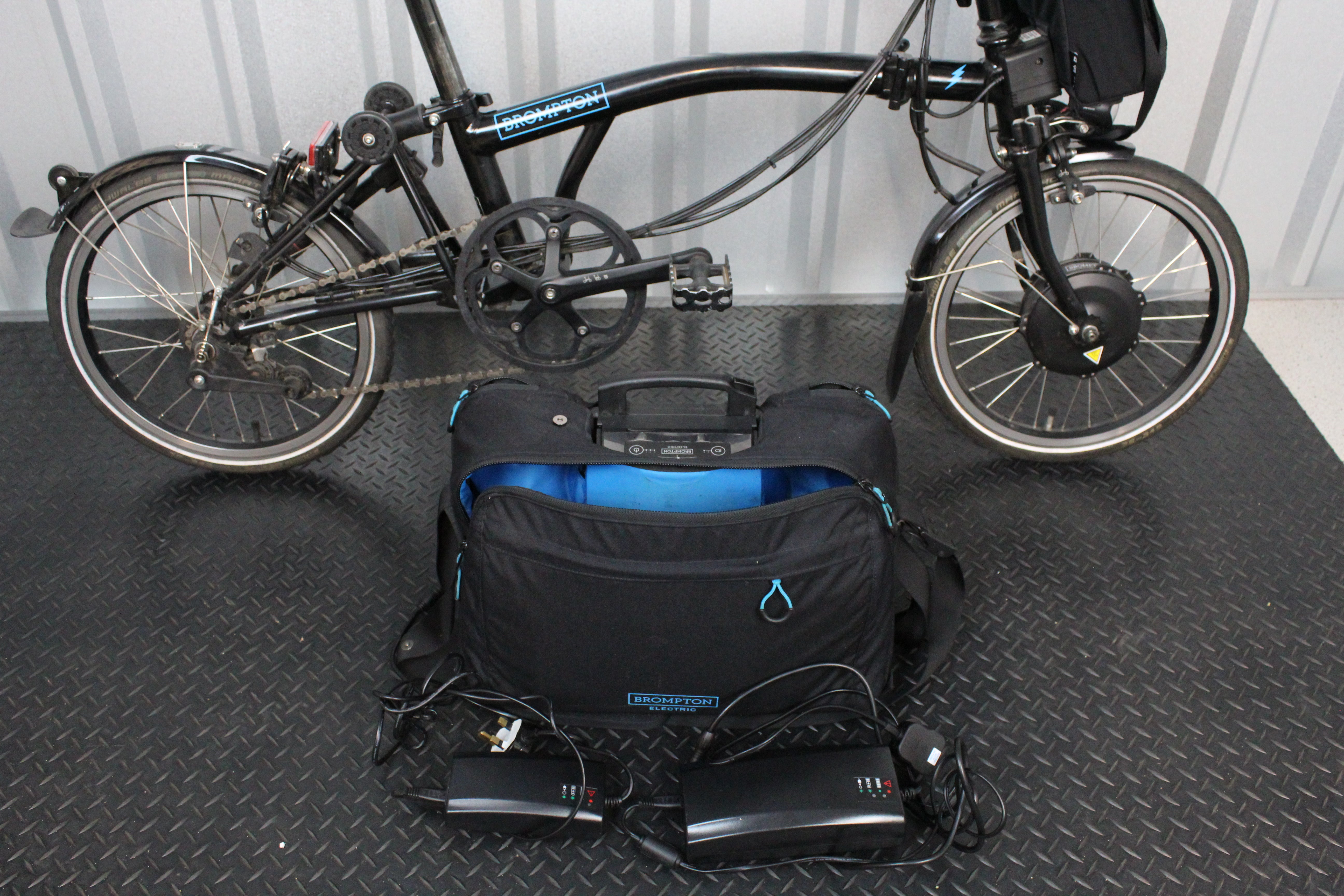 2019 Brompton Electric C Line Explore 6 Speed + Extras  (One Size) Used