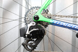 2025 S-Works Crux Team SRAM Red E1 Gravel Bike Blue/Green (Size 58cm) - Lightly Used
