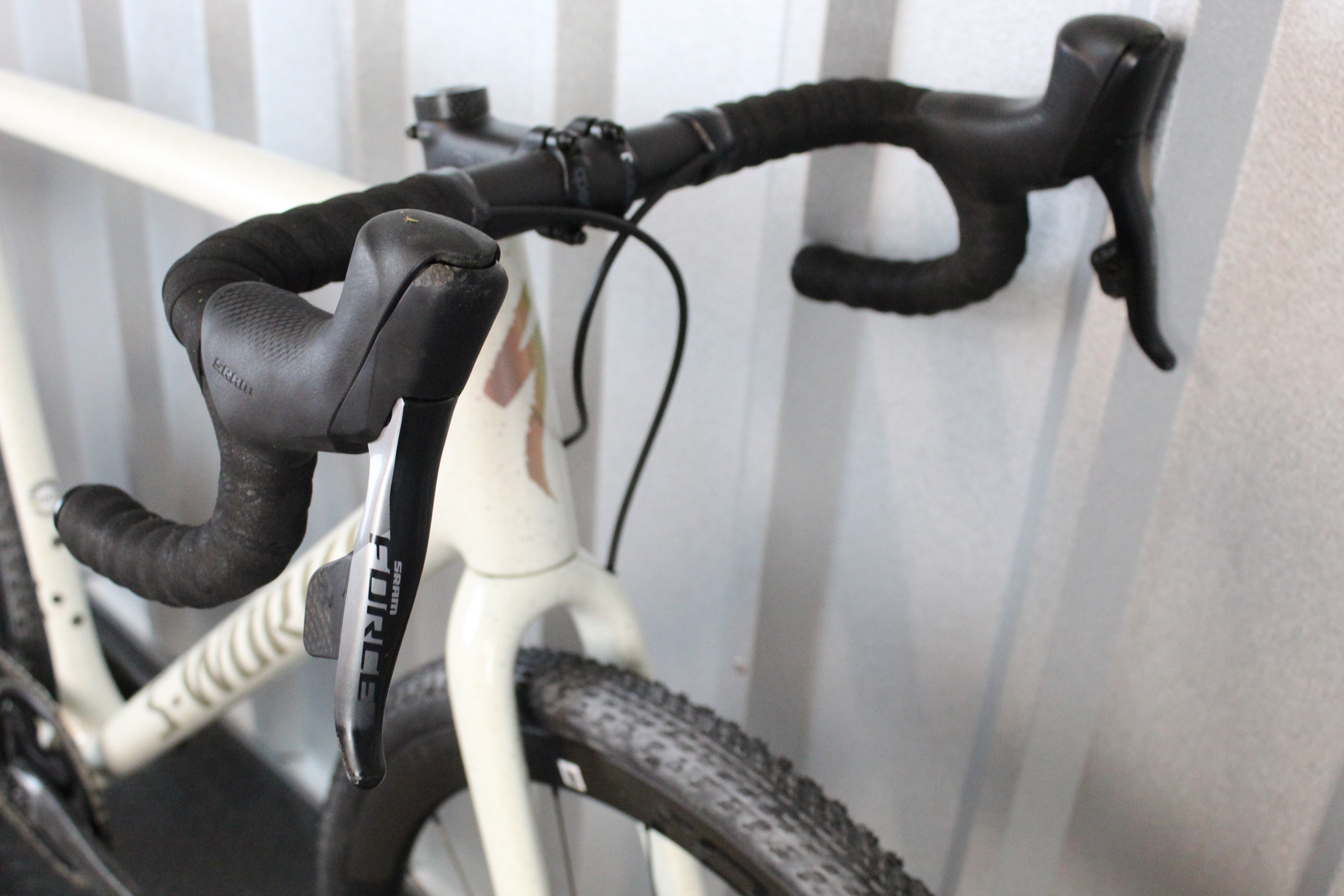 2023 S-Works Crux Force AXS Gravel Bike Gloss Birch Red (Size 58cm) - Used