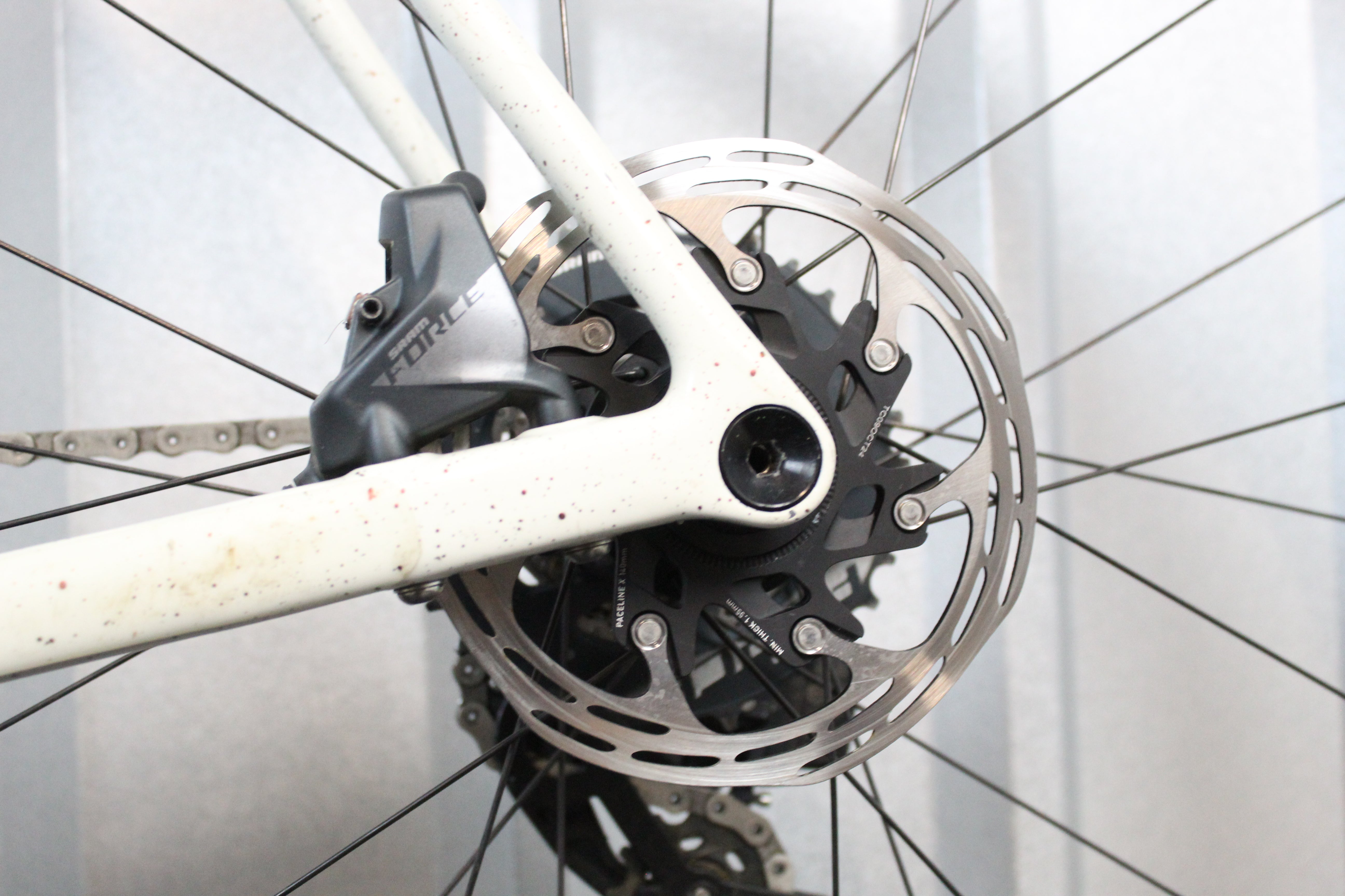 2023 S-Works Crux Force AXS Gravel Bike Gloss Birch Red (Size 58cm) - Used