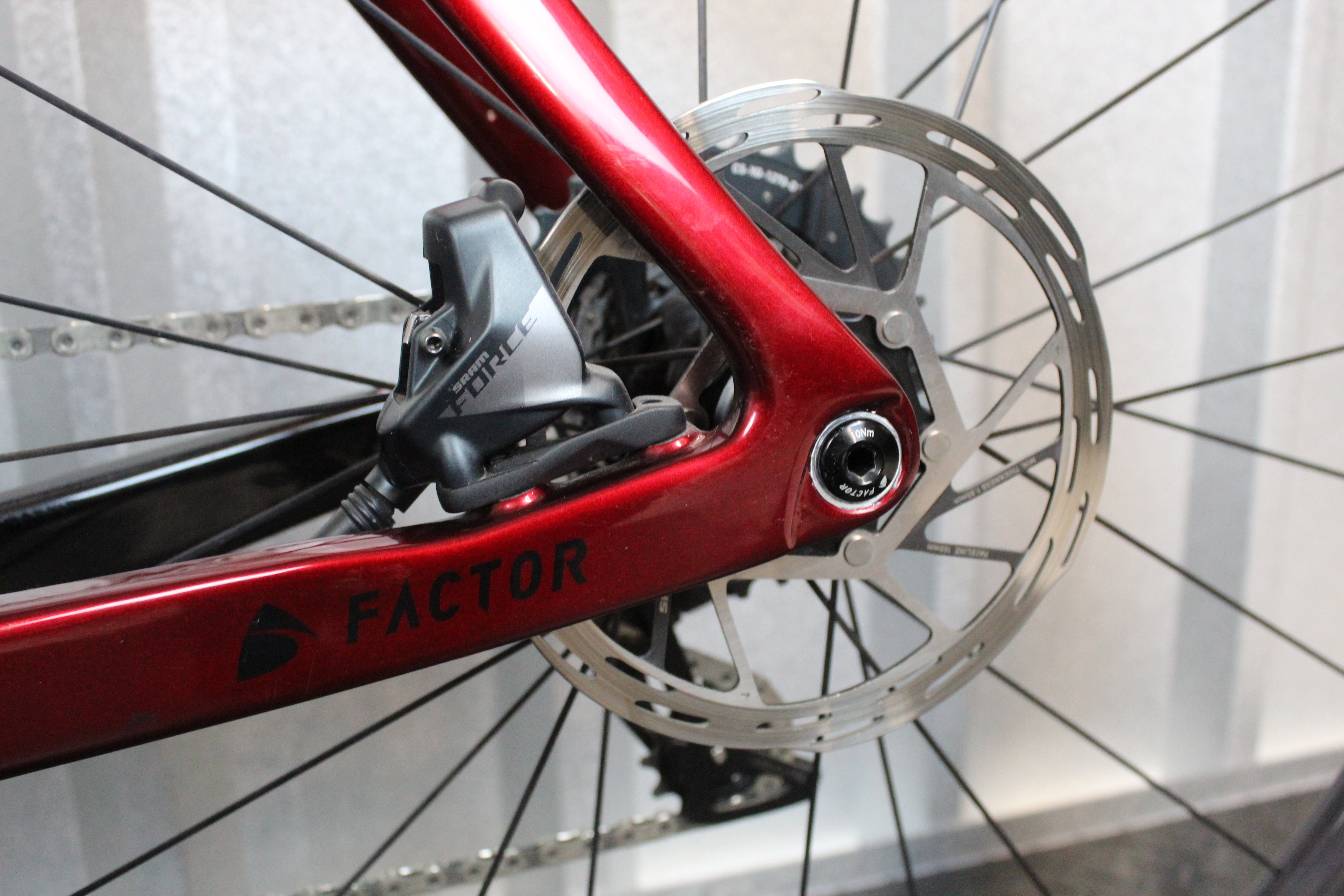2020 Factor ONE Force AXS Road Bike Red (Size 58cm) - Mint