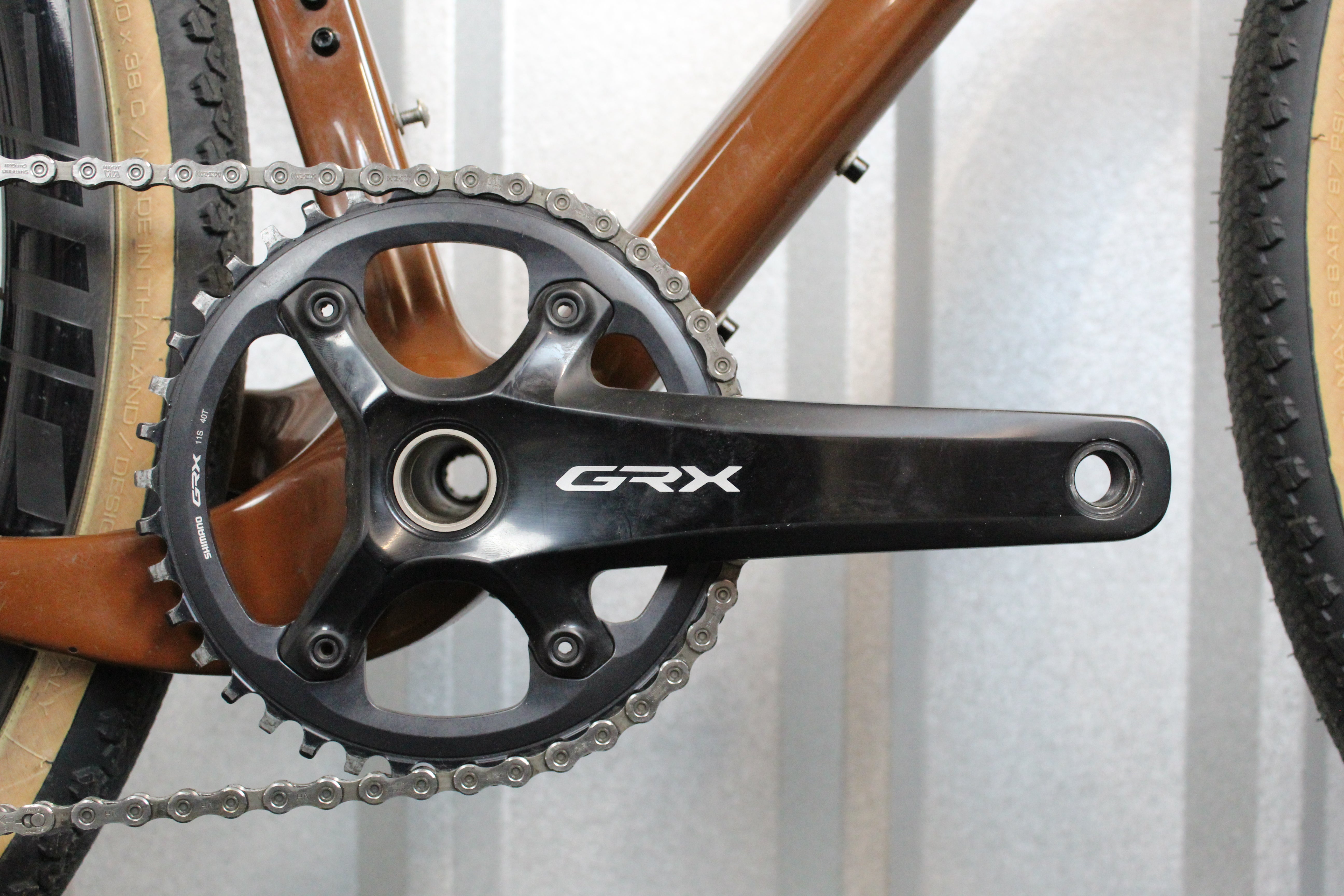 2019 Open U.P. Gravel Bike GRX Di2 FFWD Brown (Size Medium) - Lightly Used